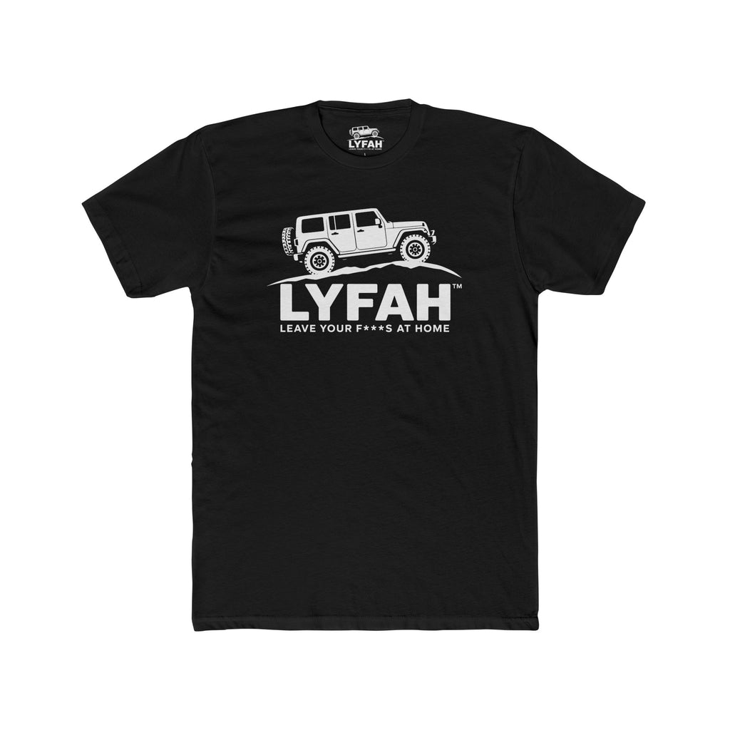 Men's Cotton 4x4 LYFAH tee- Leave Your F***s At Home