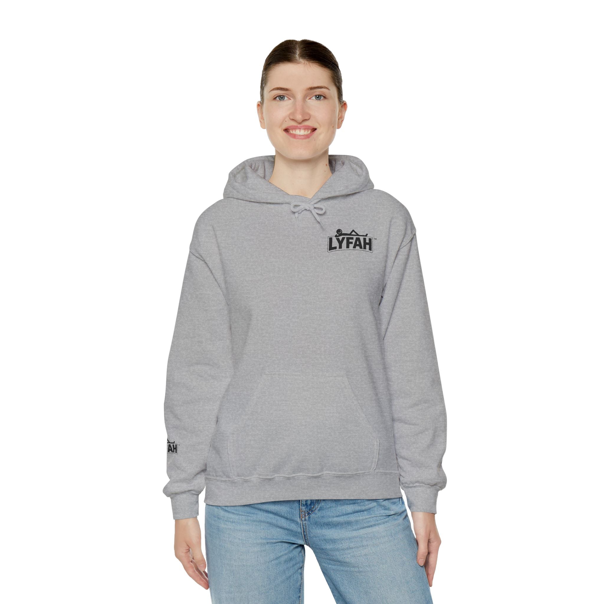 Lyfah 'Leave Your F***s at Home' Hoodie — Minimal Streetwear Pullover