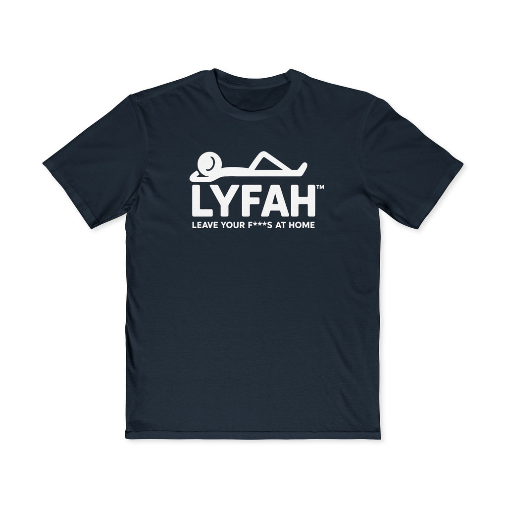 Men's LYFAH - Leave Your F***s At Home Graphic Tee — Funny Casual Shirt for Dad, Husband & Groomsmen