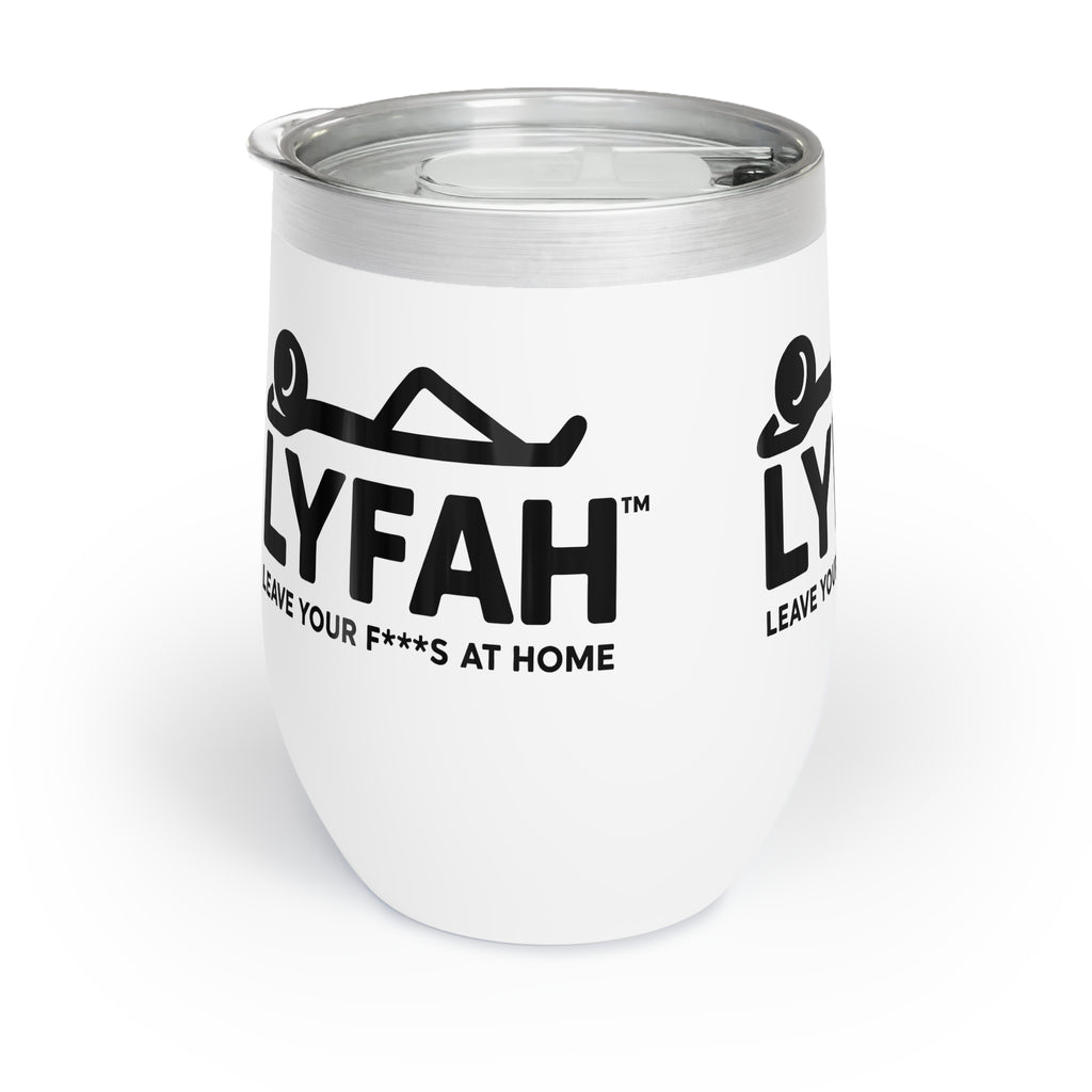 LYFAH “Leave Your Fs at Home” 12oz Wine Tumbler