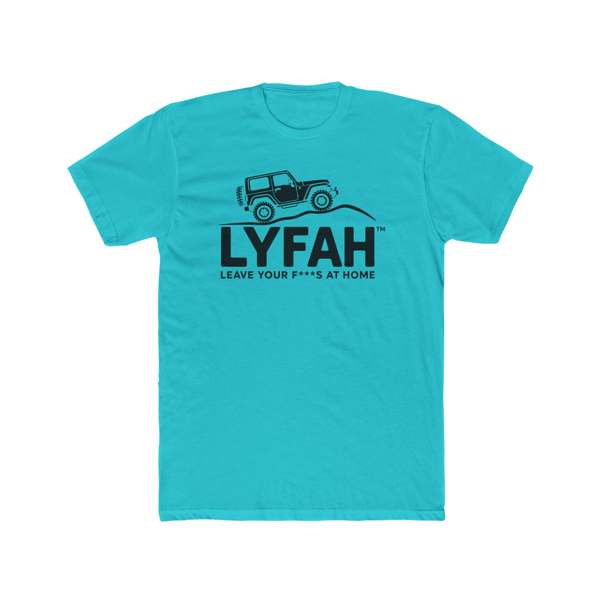 LYFAH Off-Road 4X4 T‑Shirt — "Leave Your F***s at Home" Adventure Tee