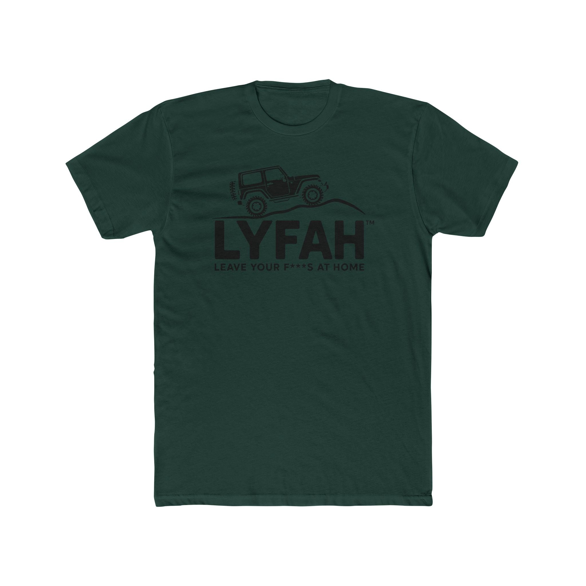 LYFAH Off-Road 4X4 T‑Shirt — "Leave Your F***s at Home" Adventure Tee