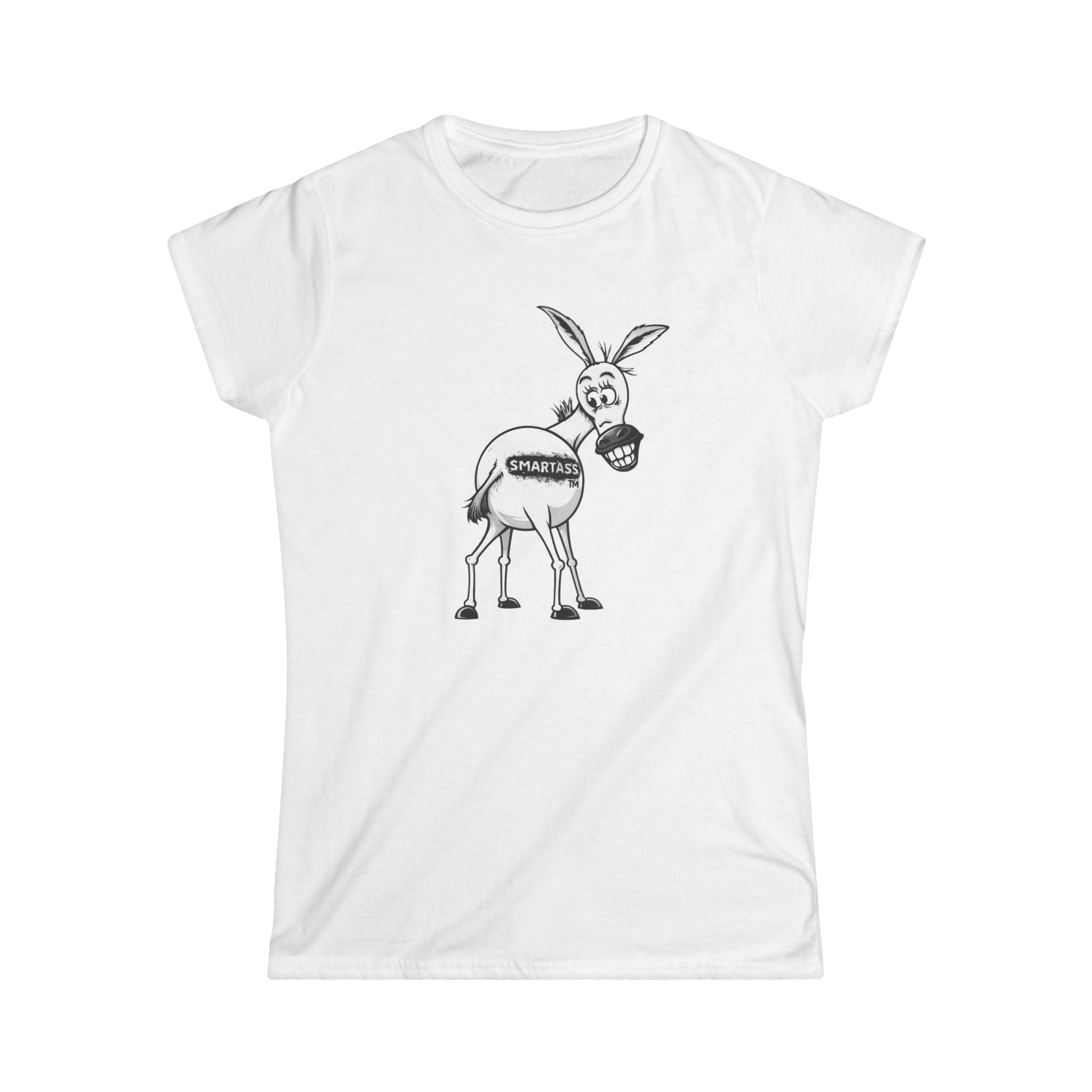 SMARTASS Women's Softstyle Tee for the Sassy girl in your life!
