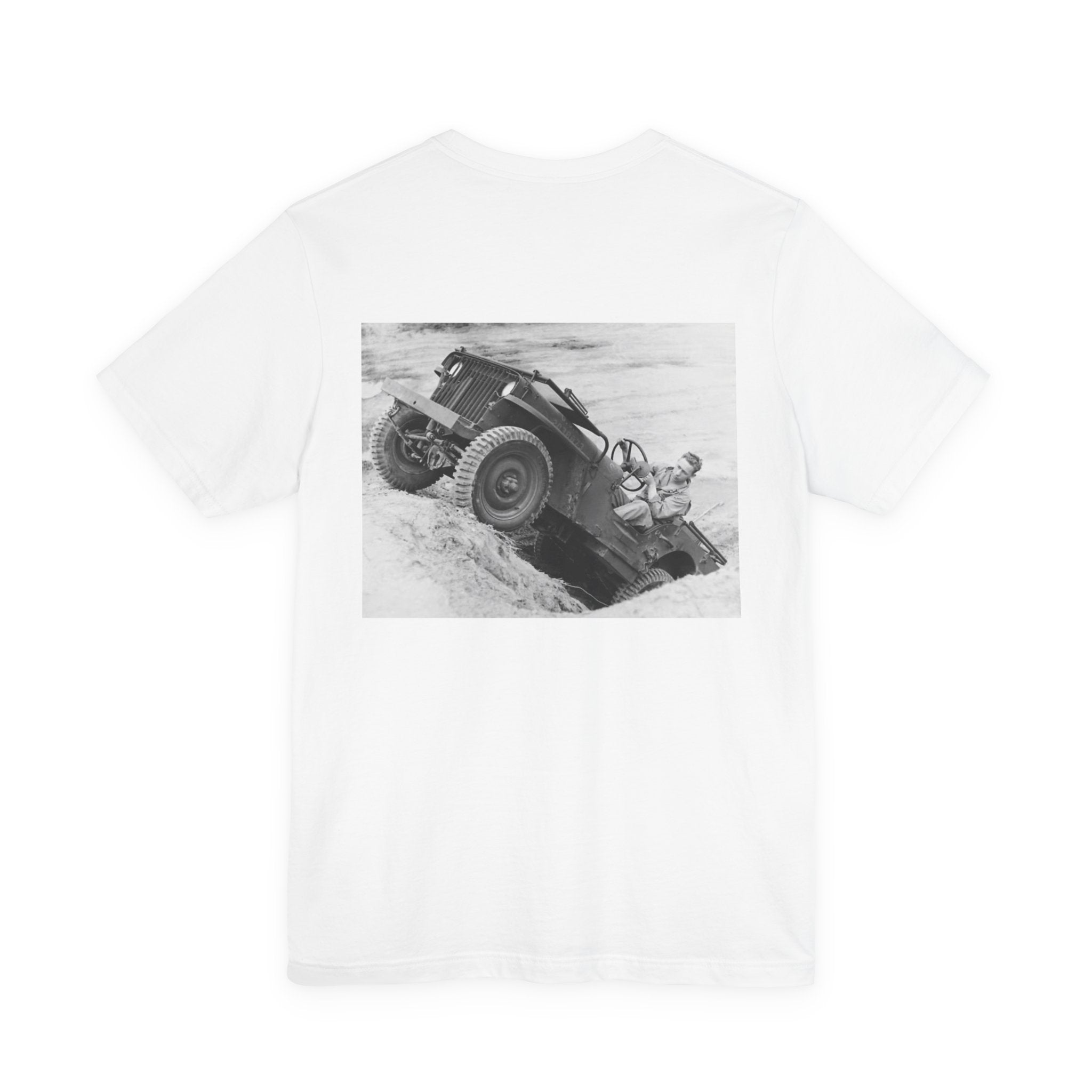 Men's 4x4 Back Graphic Jersey Short Sleeve Tee by LYFAH
