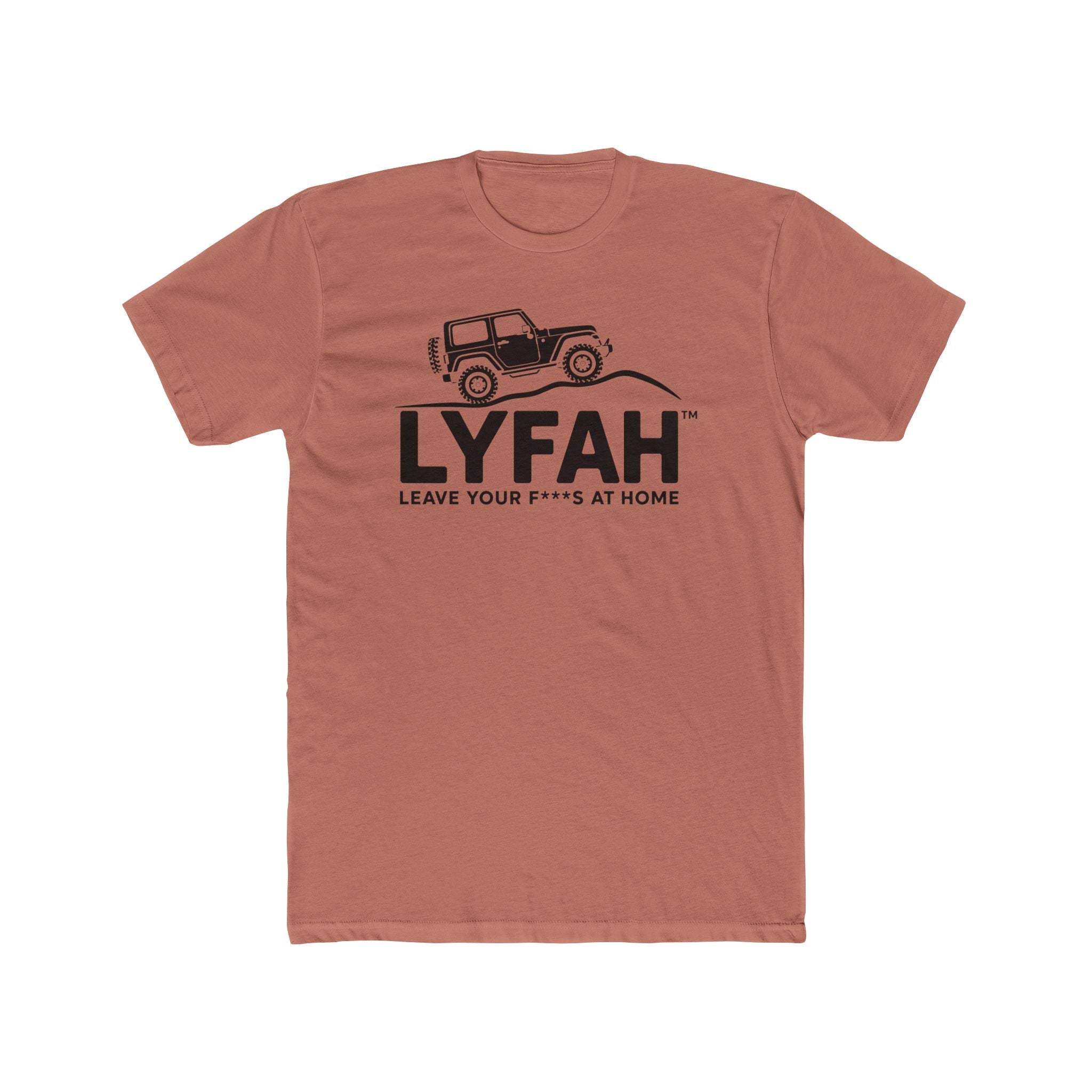 LYFAH Off-Road 4X4 T‑Shirt — "Leave Your F***s at Home" Adventure Tee