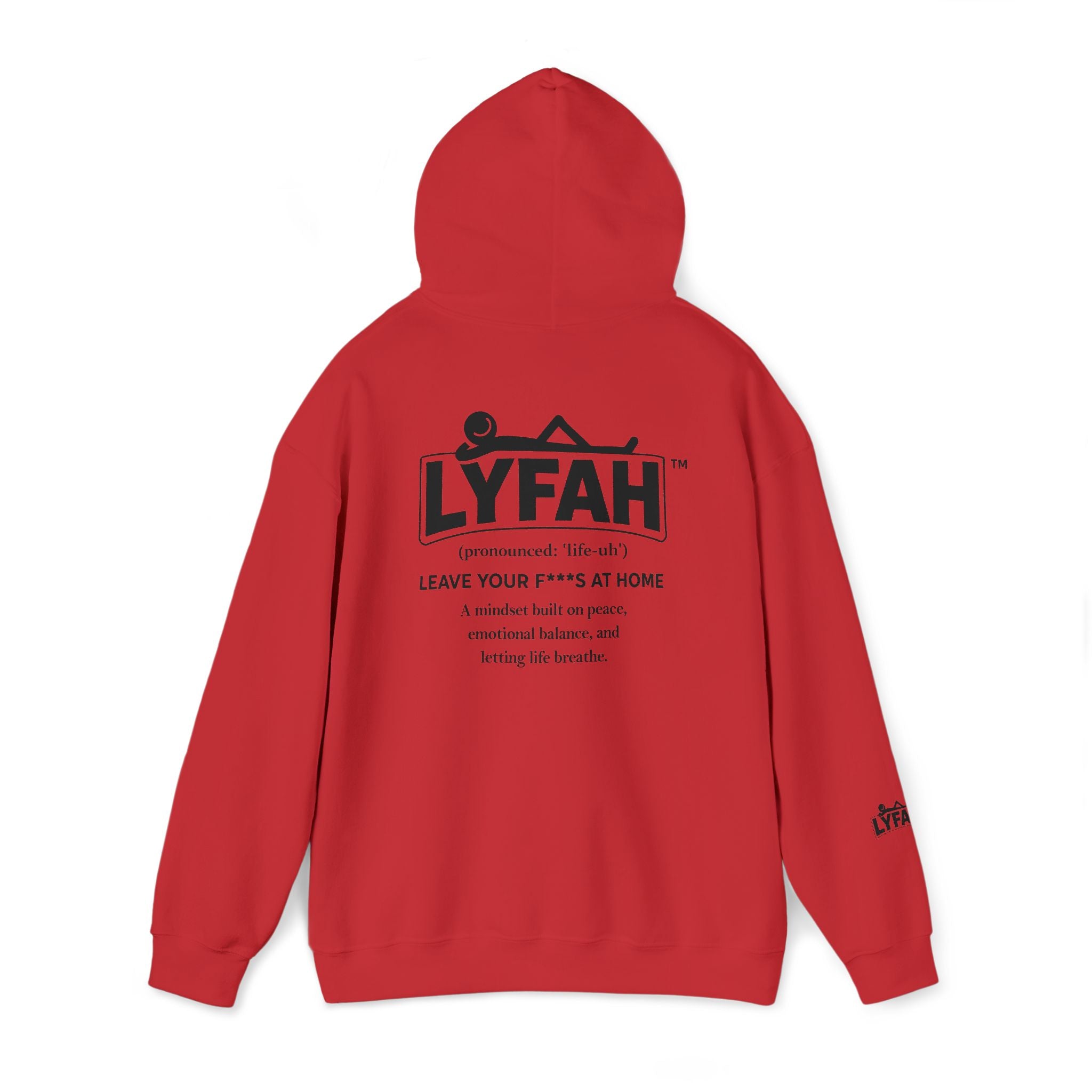 Lyfah 'Leave Your F***s at Home' Hoodie — Minimal Streetwear Pullover