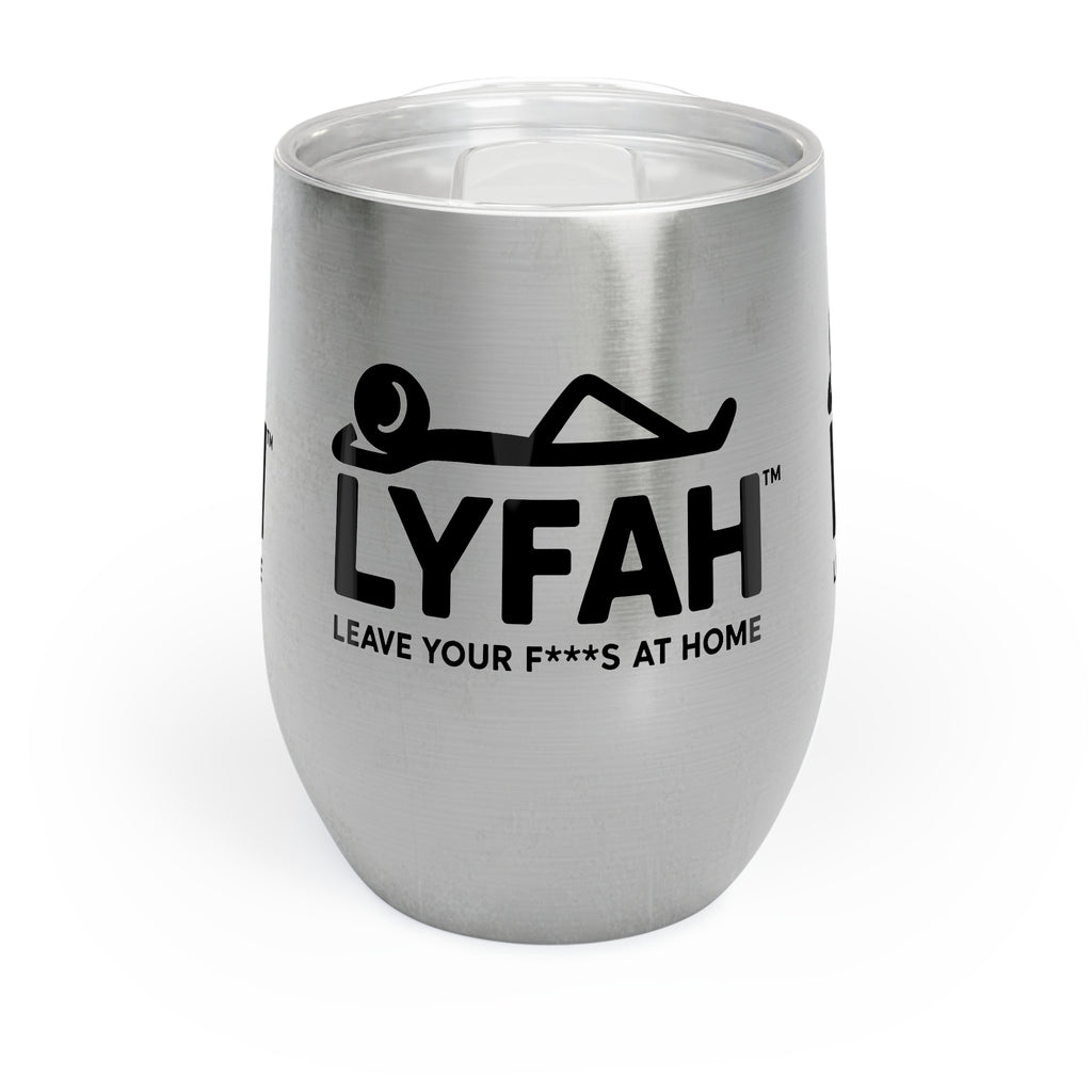 LYFAH “Leave Your Fs at Home” 12oz Wine Tumbler
