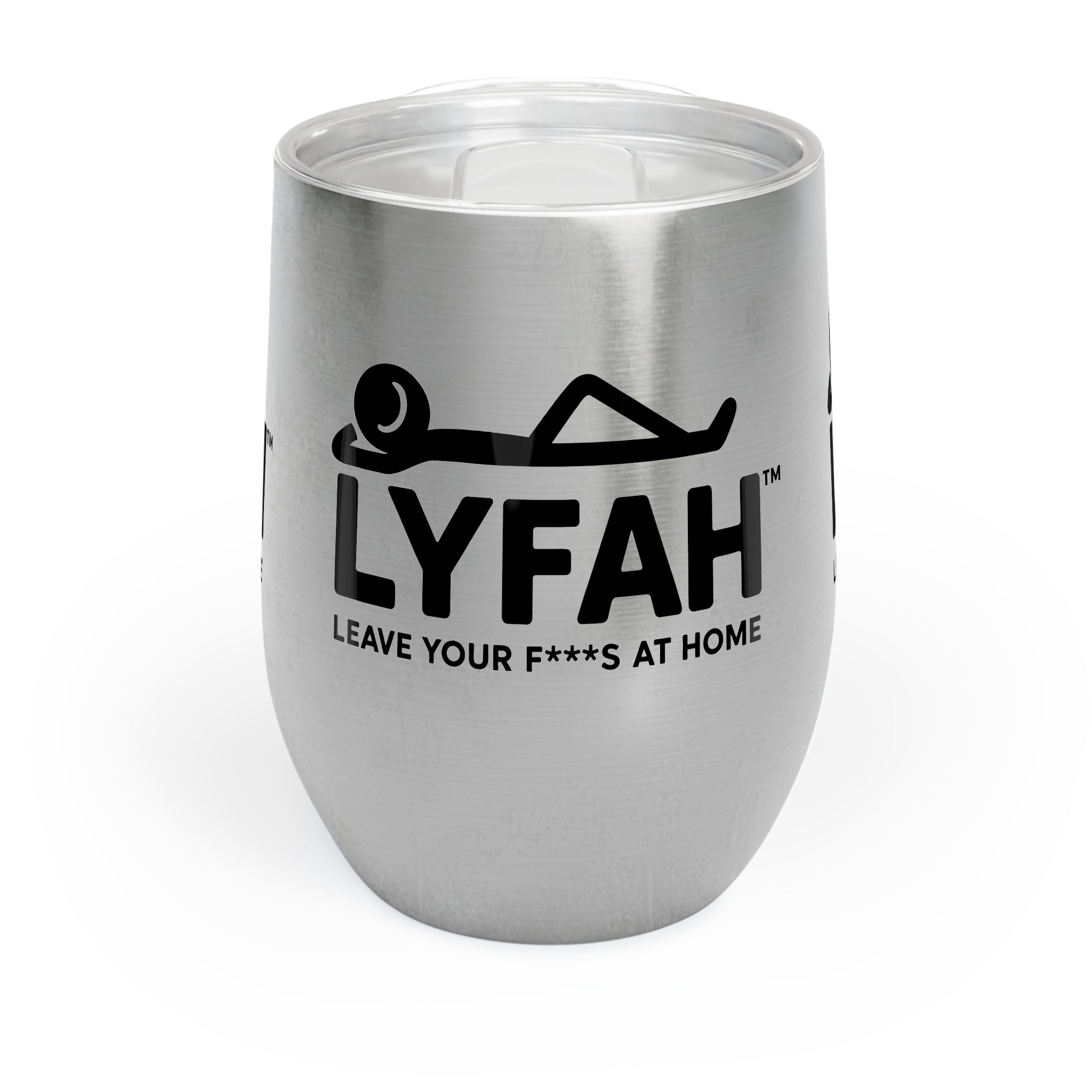 LYFAH “Leave Your Fs at Home” 12oz Wine Tumbler