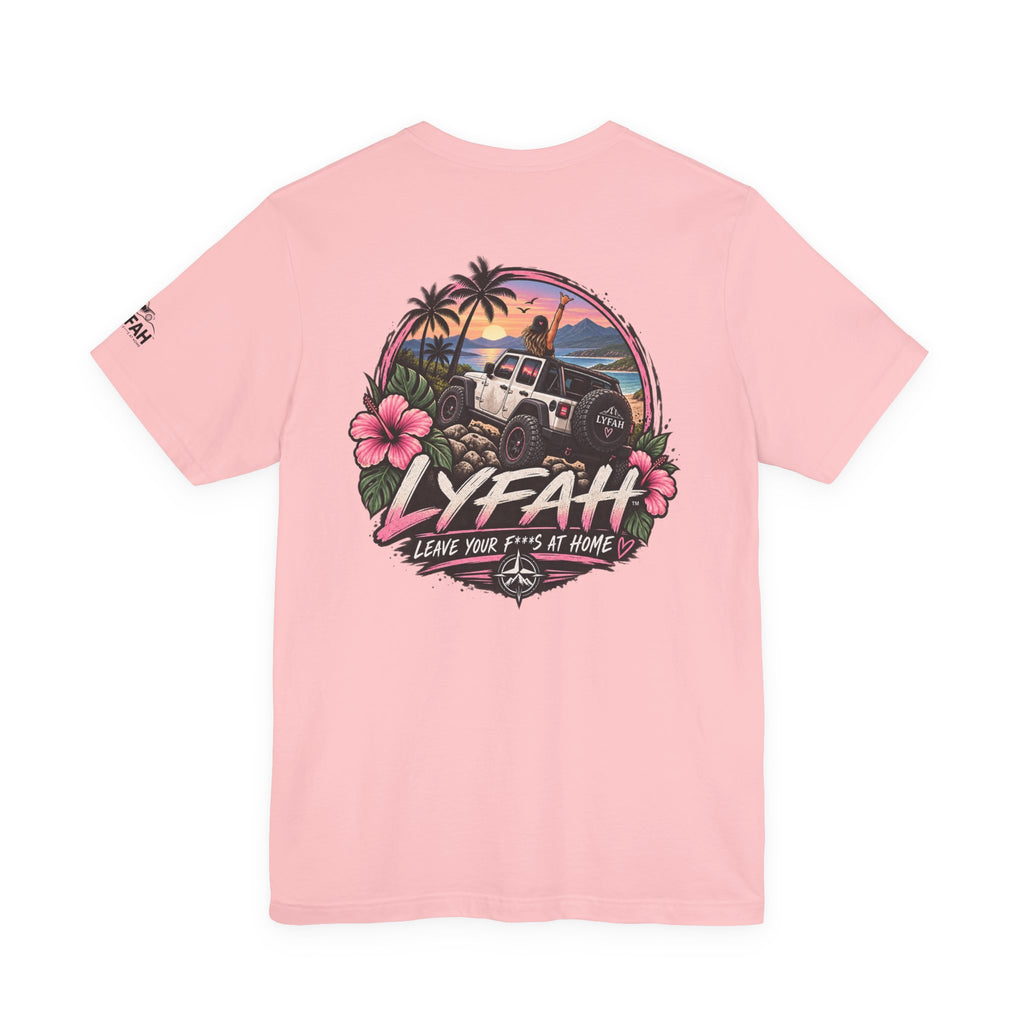 Women's LYFAH 4x4  Back Graphic Short Sleeve Tee