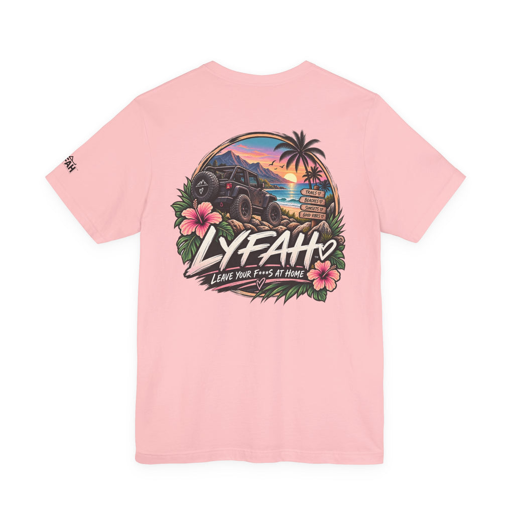 Women's LYFAH 4x4 Back Graphic Short Sleeve Tee