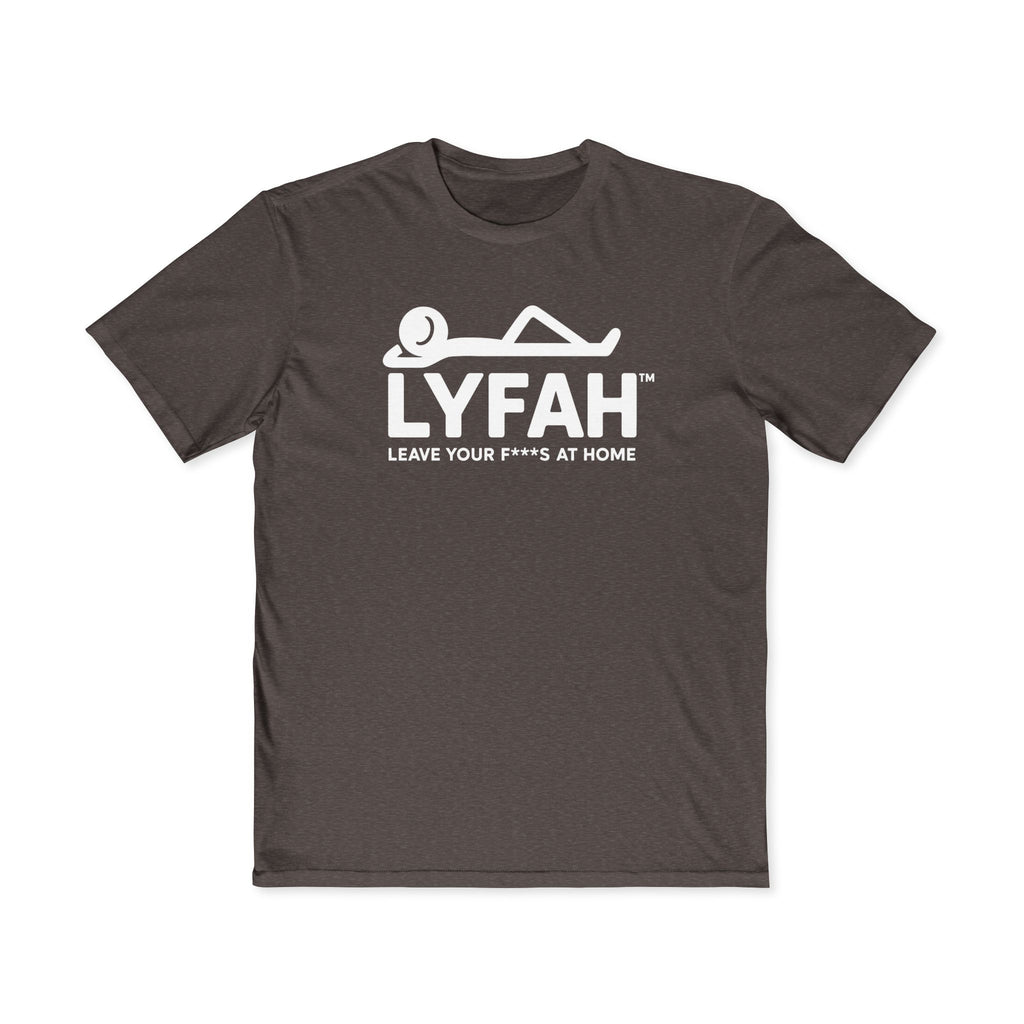 Men's LYFAH - Leave Your F***s At Home Graphic Tee — Funny Casual Shirt for Dad, Husband & Groomsmen