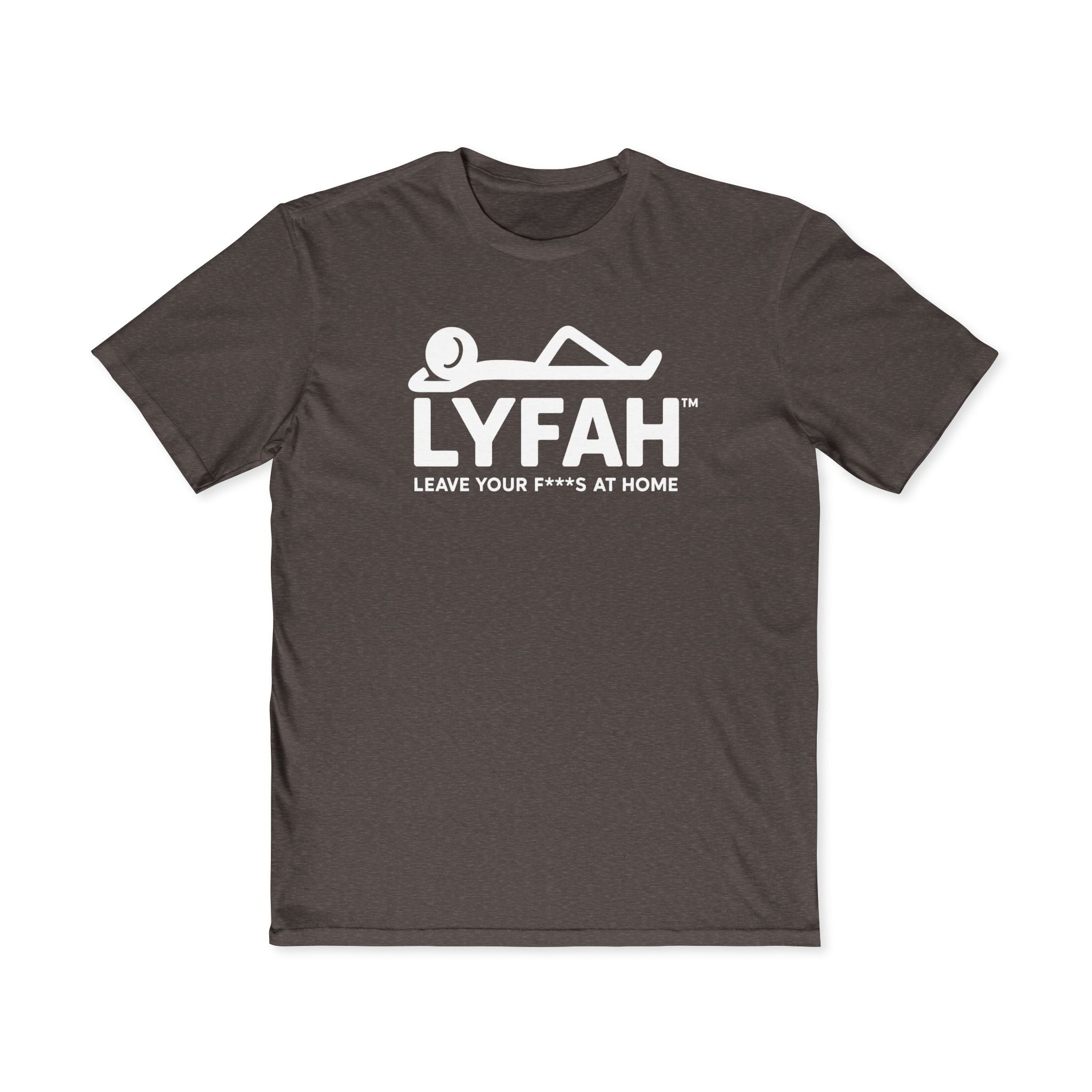 Men's LYFAH - Leave Your F***s At Home Graphic Tee — Funny Casual Shirt for Dad, Husband & Groomsmen