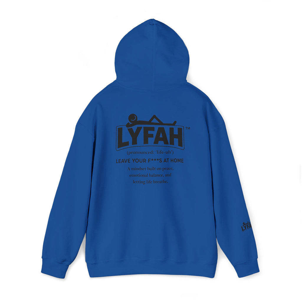 Lyfah 'Leave Your F***s at Home' Hoodie — Minimal Streetwear Pullover