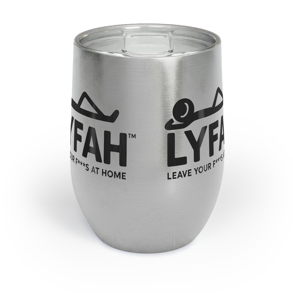 LYFAH “Leave Your Fs at Home” 12oz Wine Tumbler