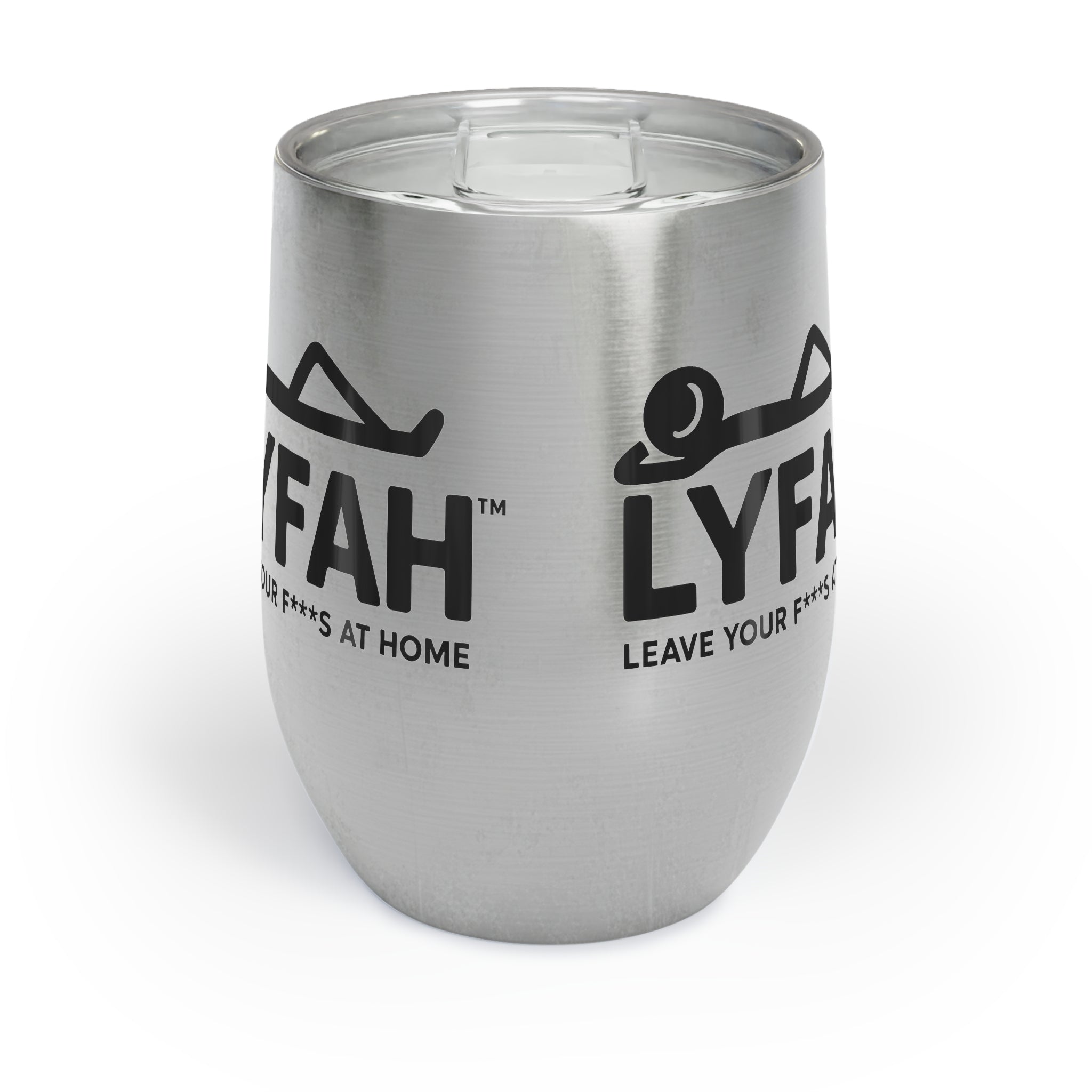 LYFAH “Leave Your Fs at Home” 12oz Wine Tumbler