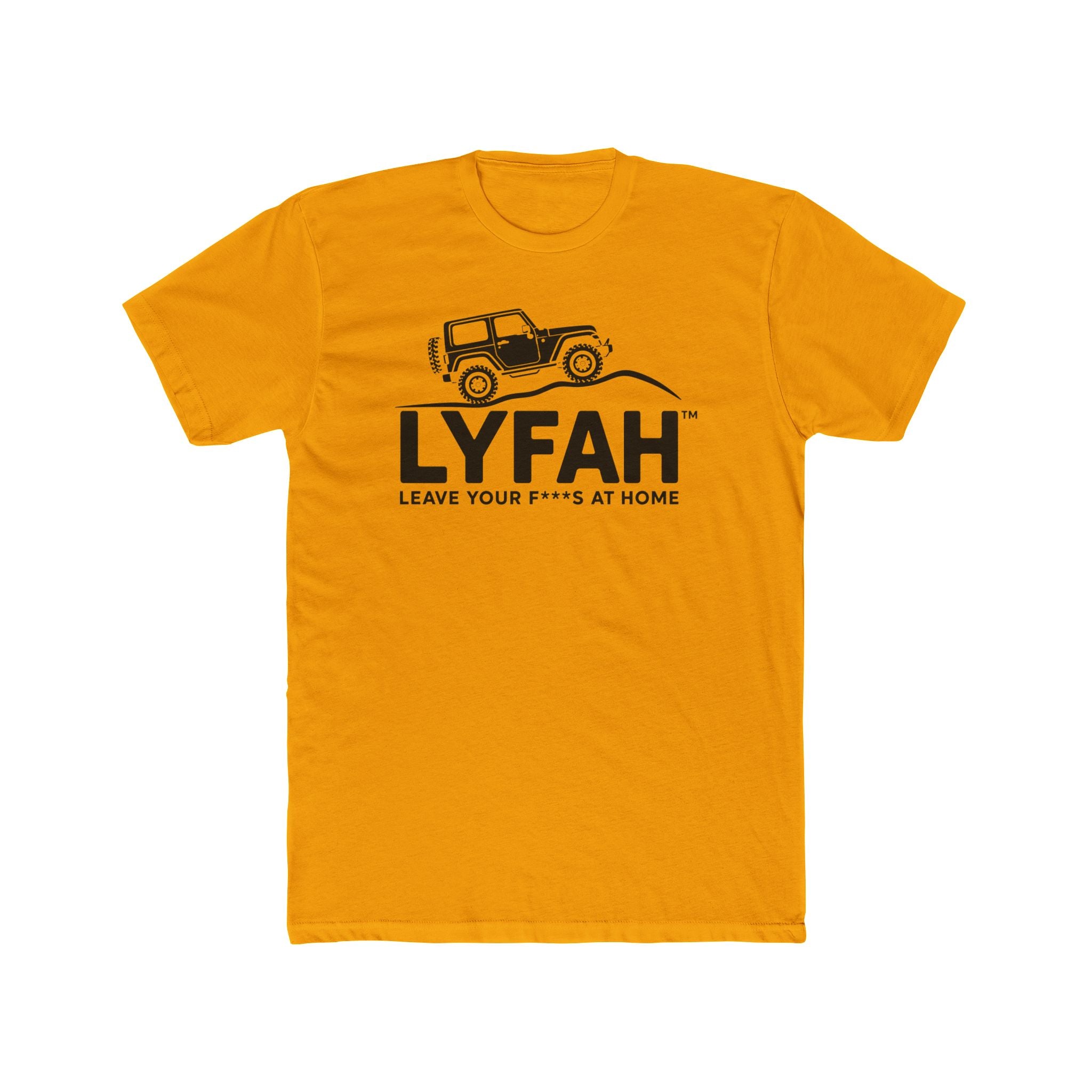 LYFAH Off-Road 4X4 T‑Shirt — "Leave Your F***s at Home" Adventure Tee