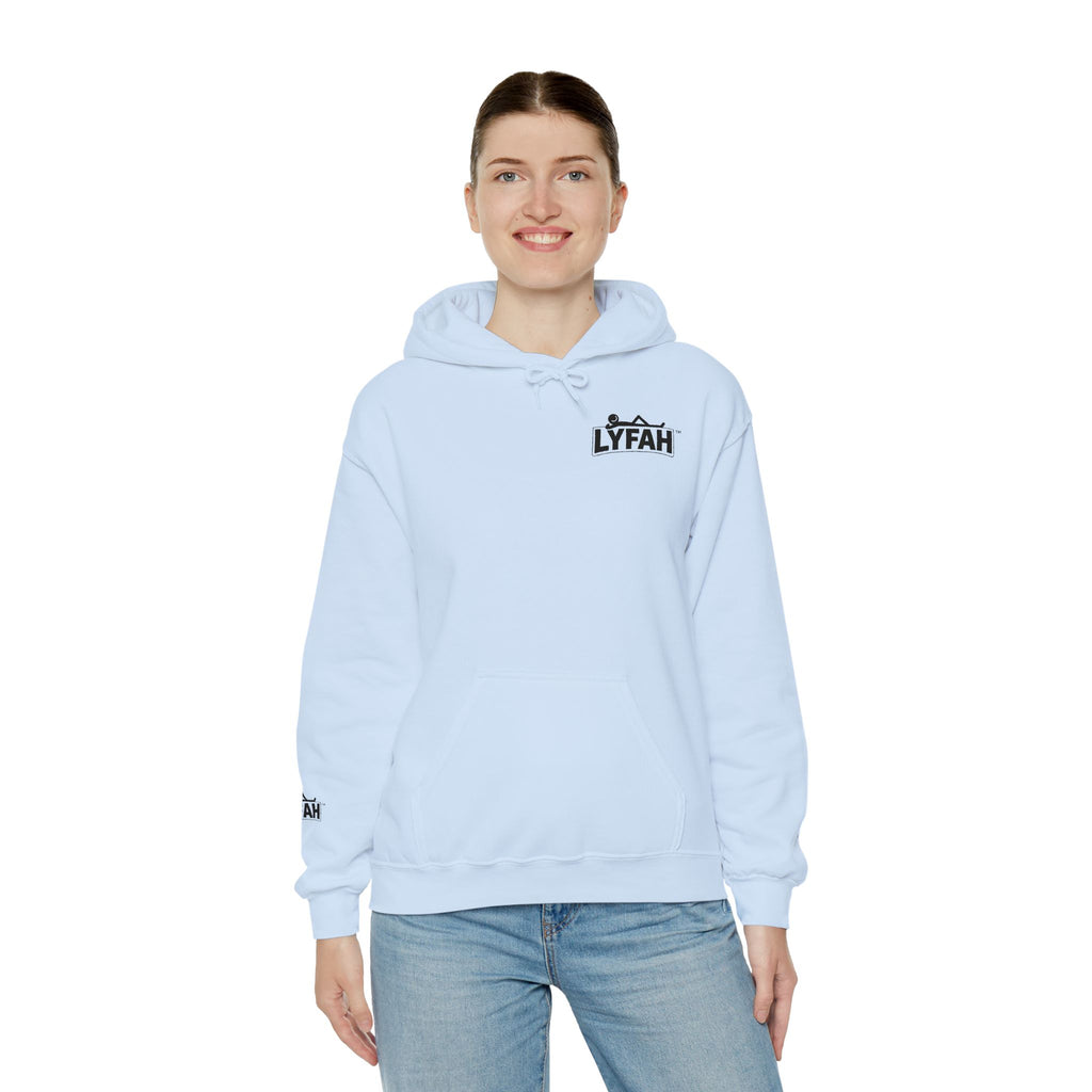 Lyfah 'Leave Your F***s at Home' Hoodie — Minimal Streetwear Pullover
