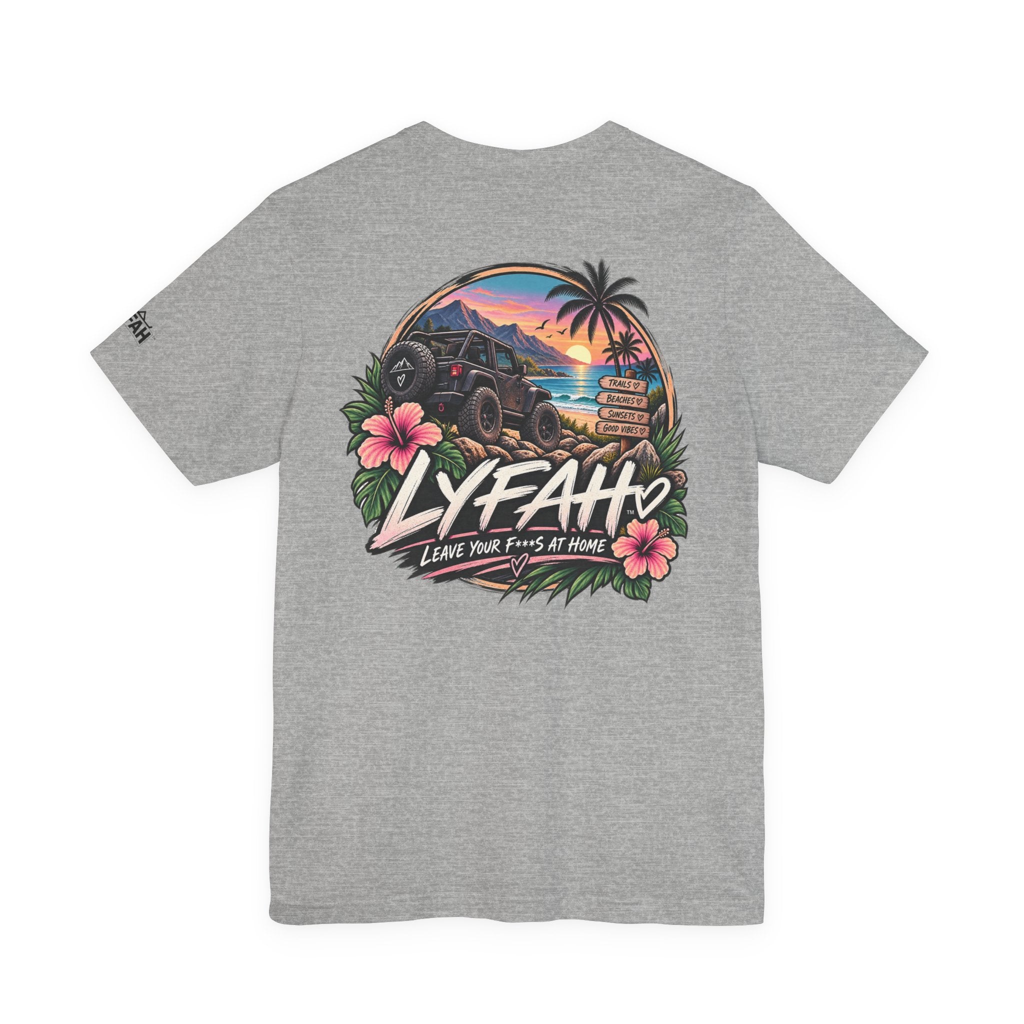 Women's LYFAH 4x4 Back Graphic Short Sleeve Tee
