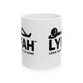LYFAH Ceramic Mug — 'Leave Your F***s At Home' Funny Coffee Cup (11oz, 15oz)
