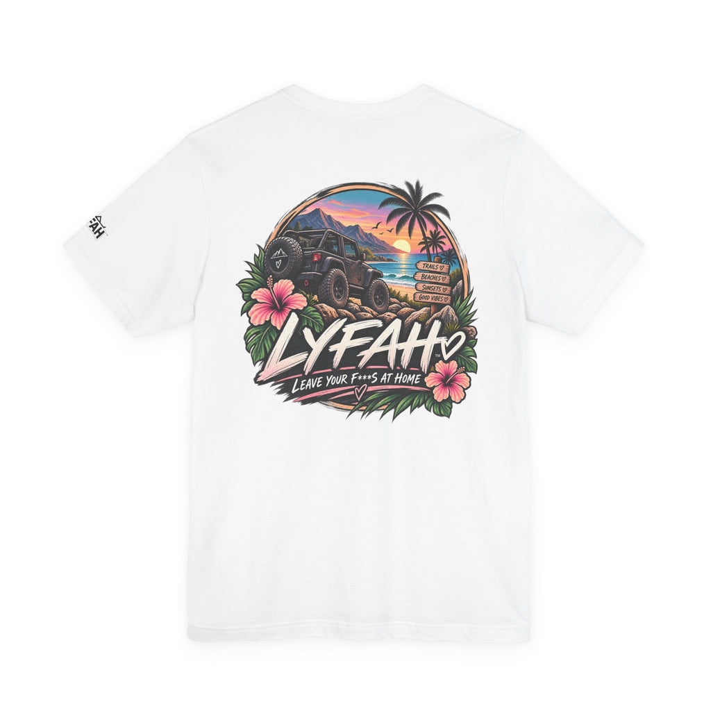 Women's LYFAH 4x4 Back Graphic Short Sleeve Tee