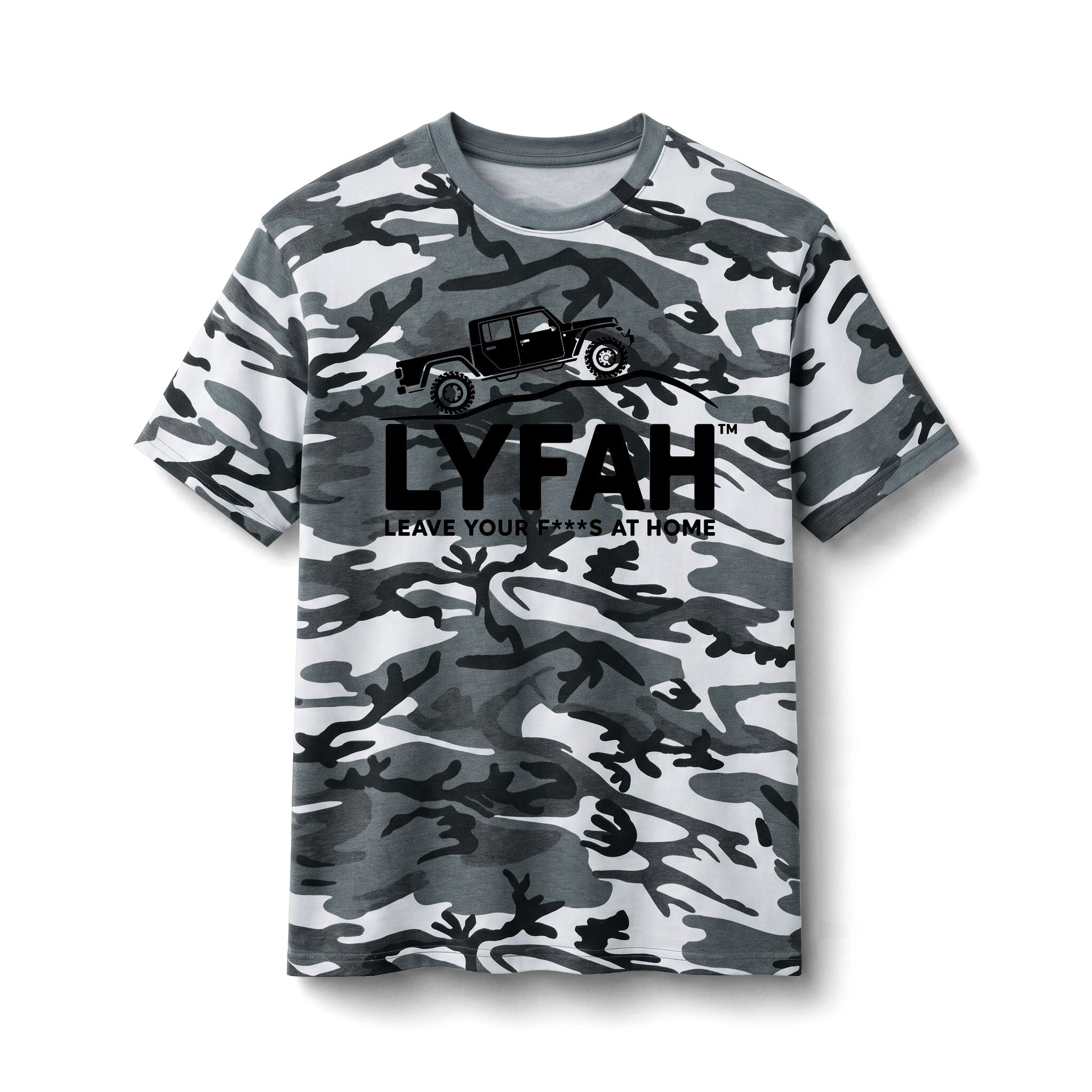 Men's LYFAH 4X4 Camo Tee-4 Camo choices