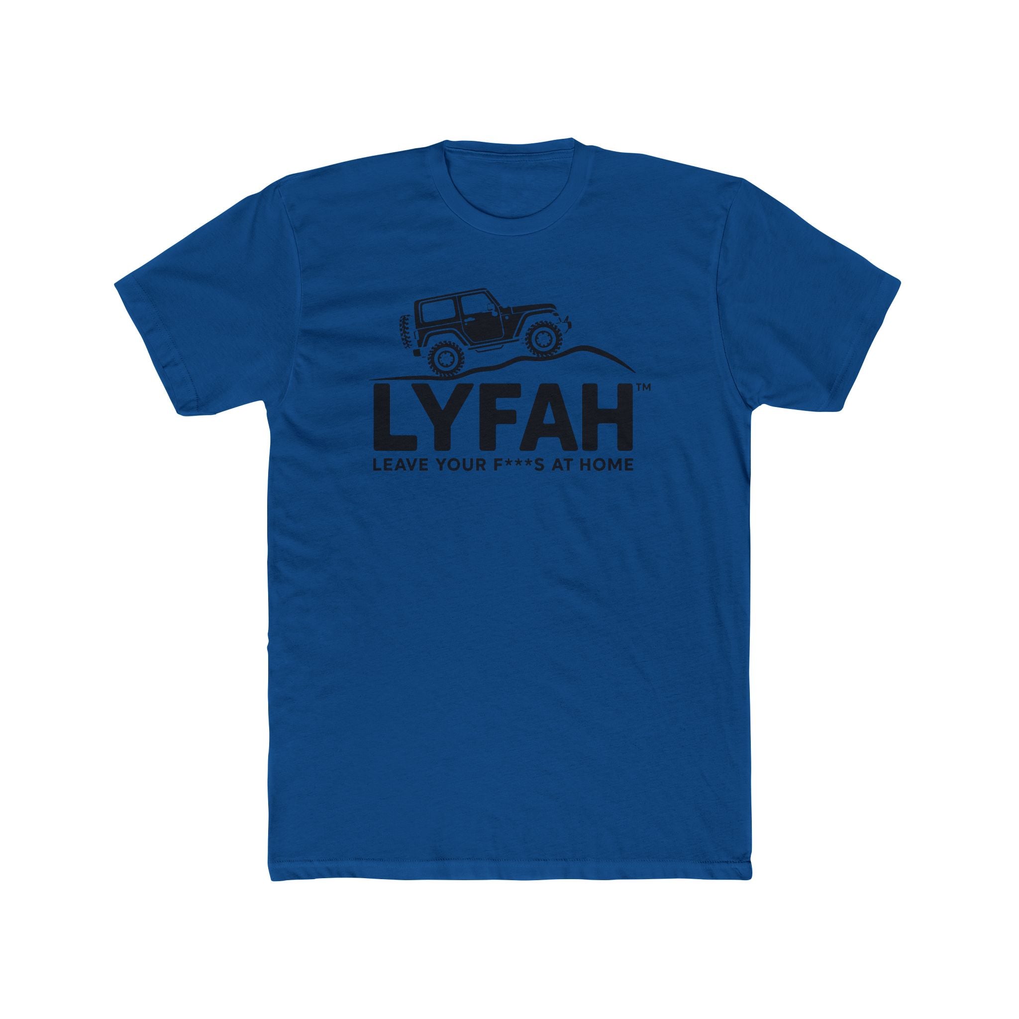 LYFAH Off-Road 4X4 T‑Shirt — "Leave Your F***s at Home" Adventure Tee