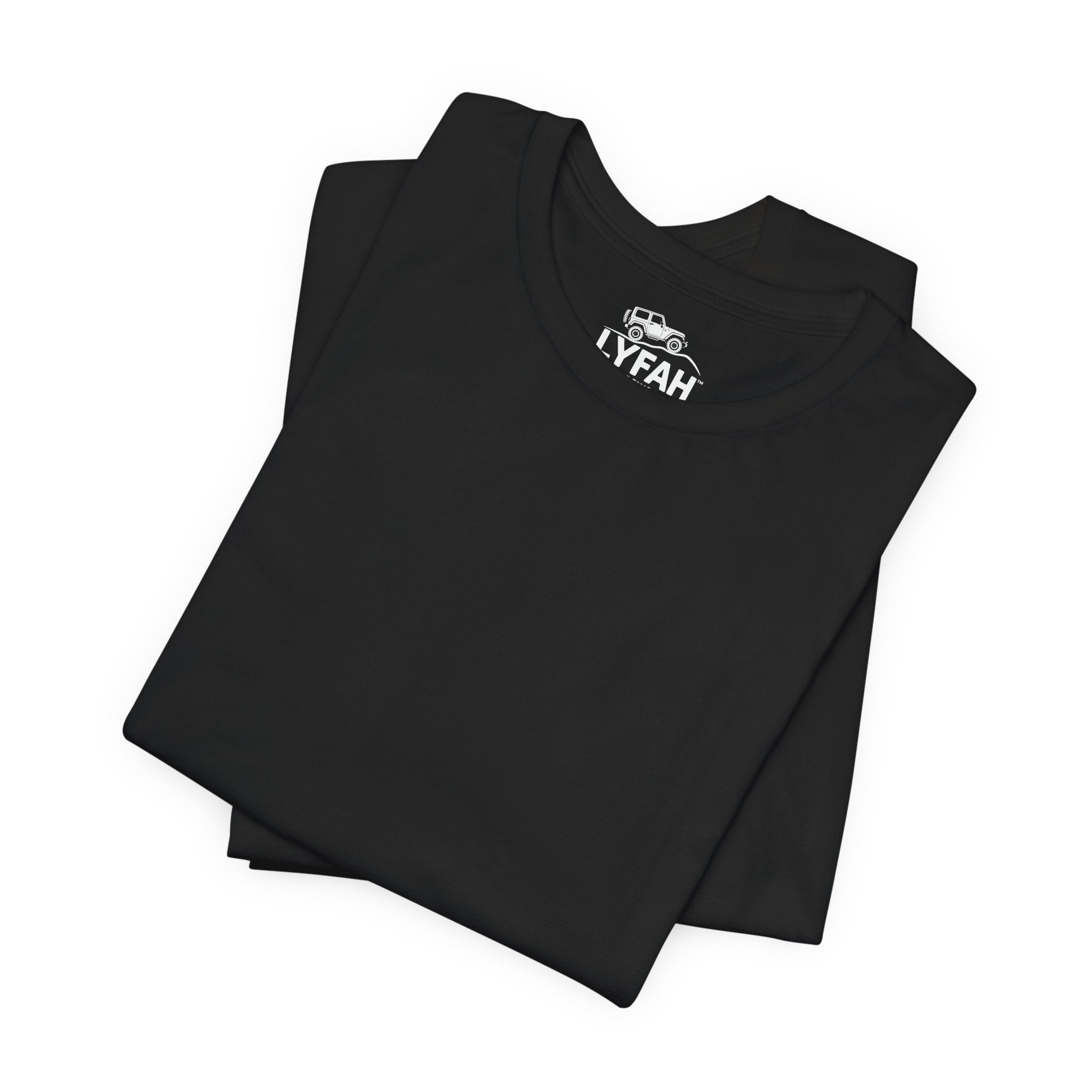 Men's 4x4 Back Graphic Jersey Short Sleeve Tee by LYFAH