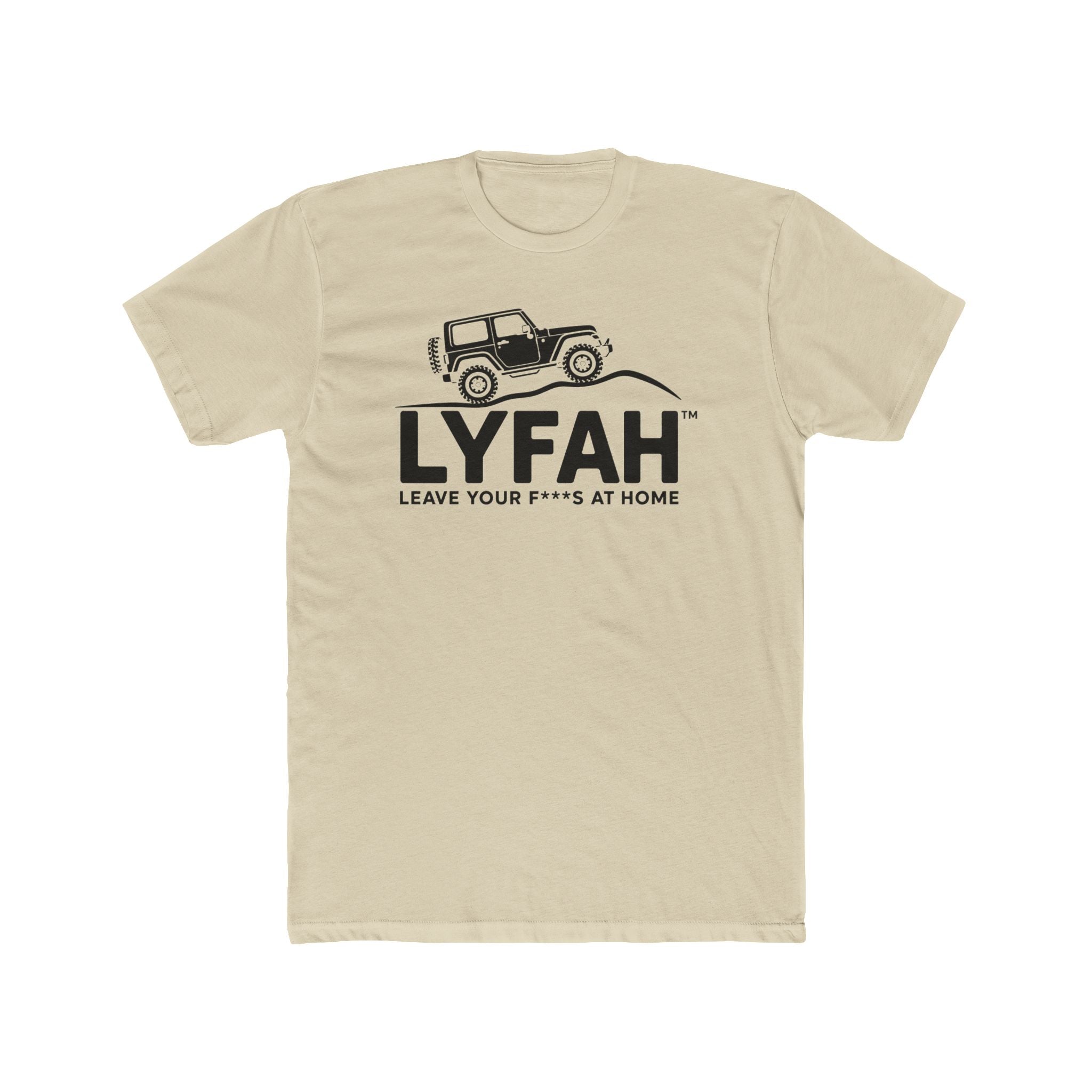 LYFAH Off-Road 4X4 T‑Shirt — "Leave Your F***s at Home" Adventure Tee