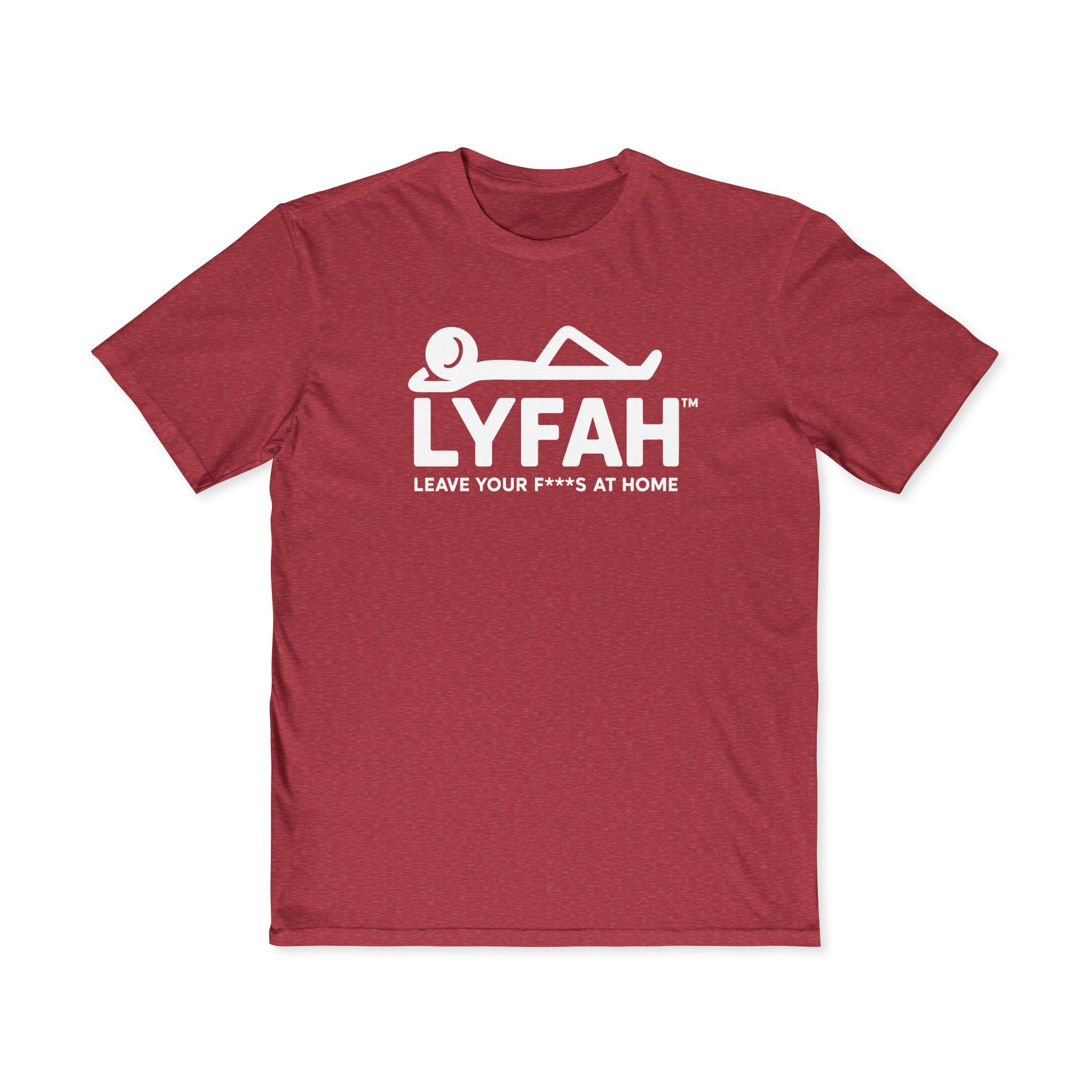 Men's LYFAH - Leave Your F***s At Home Graphic Tee — Funny Casual Shirt for Dad, Husband & Groomsmen