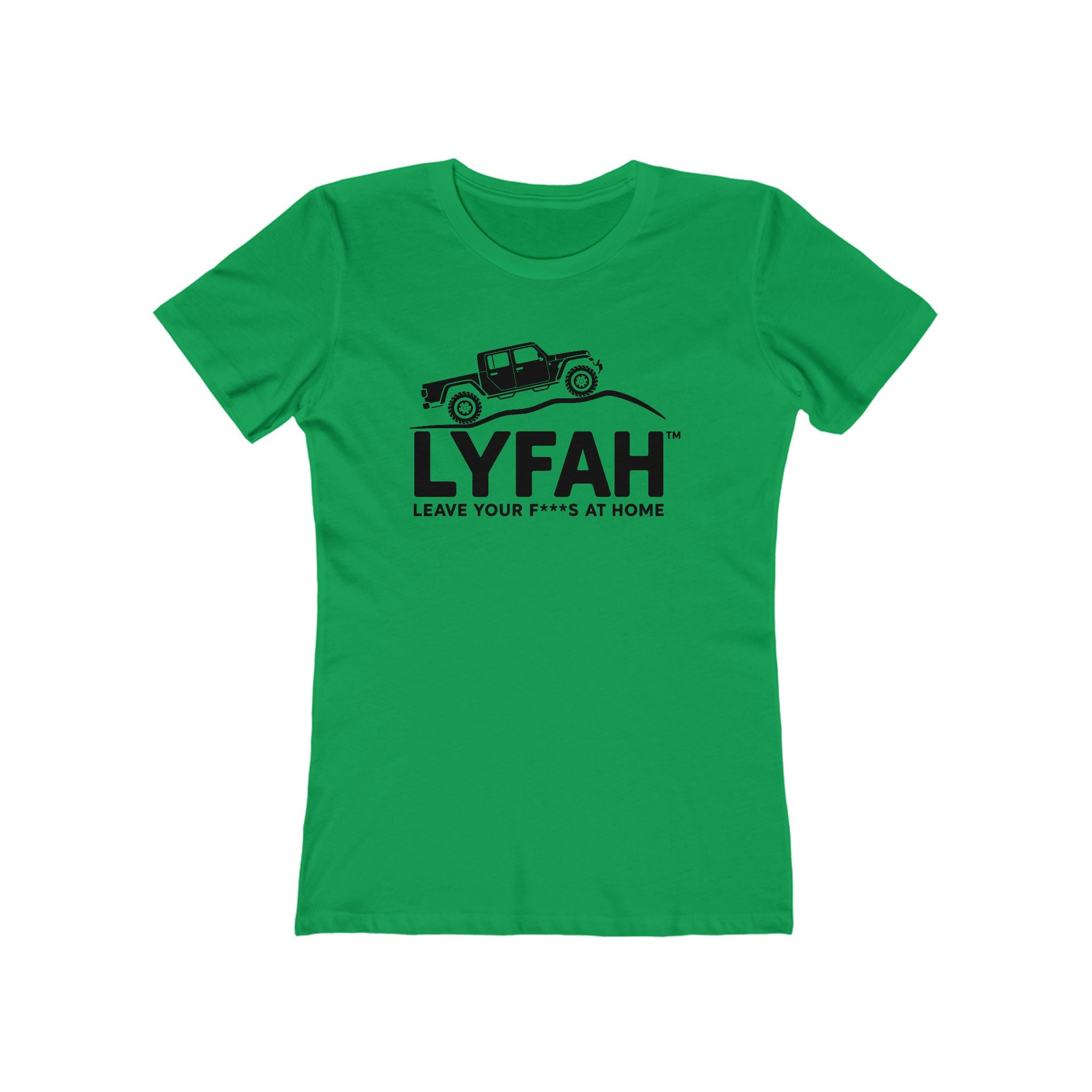 LYFAH 'Leave Your F***s at Home' Vintage 4X4 Boyfriend Tee