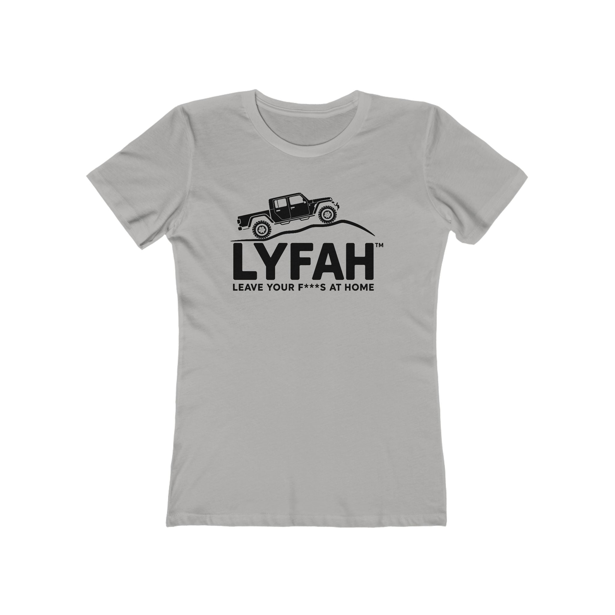 LYFAH 'Leave Your F***s at Home' Vintage 4X4 Boyfriend Tee