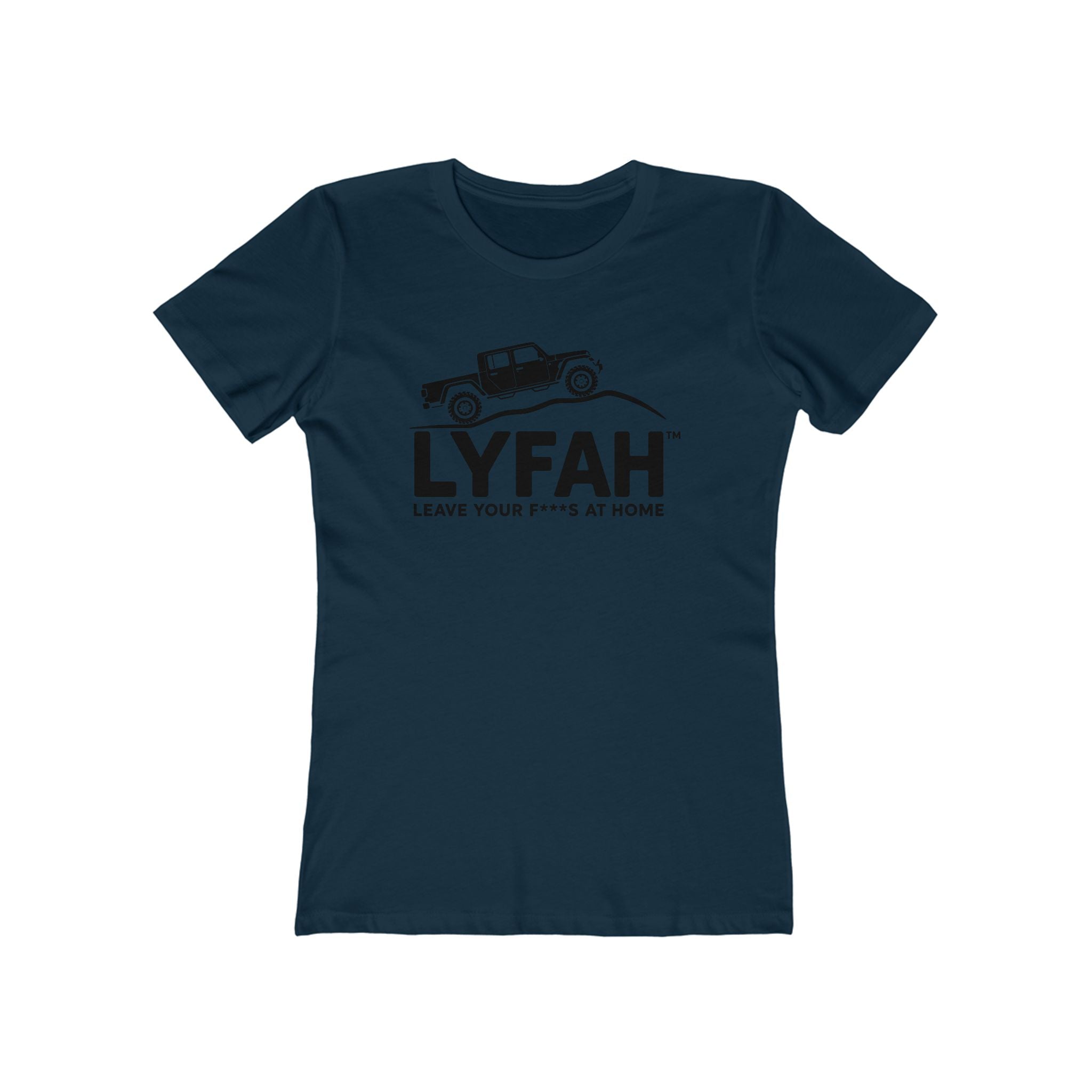 LYFAH 'Leave Your F***s at Home' Vintage 4X4 Boyfriend Tee