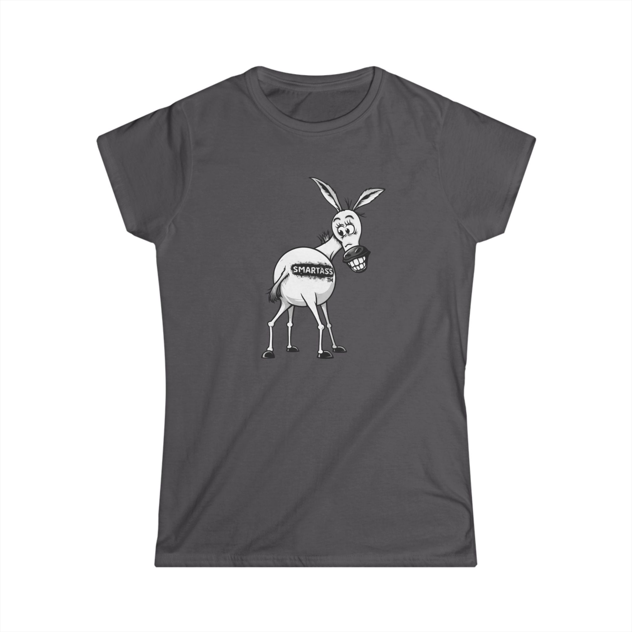 SMARTASS Cartoon Graphic Women’s T-Shirt - A LYFAH APPAREL LLC design