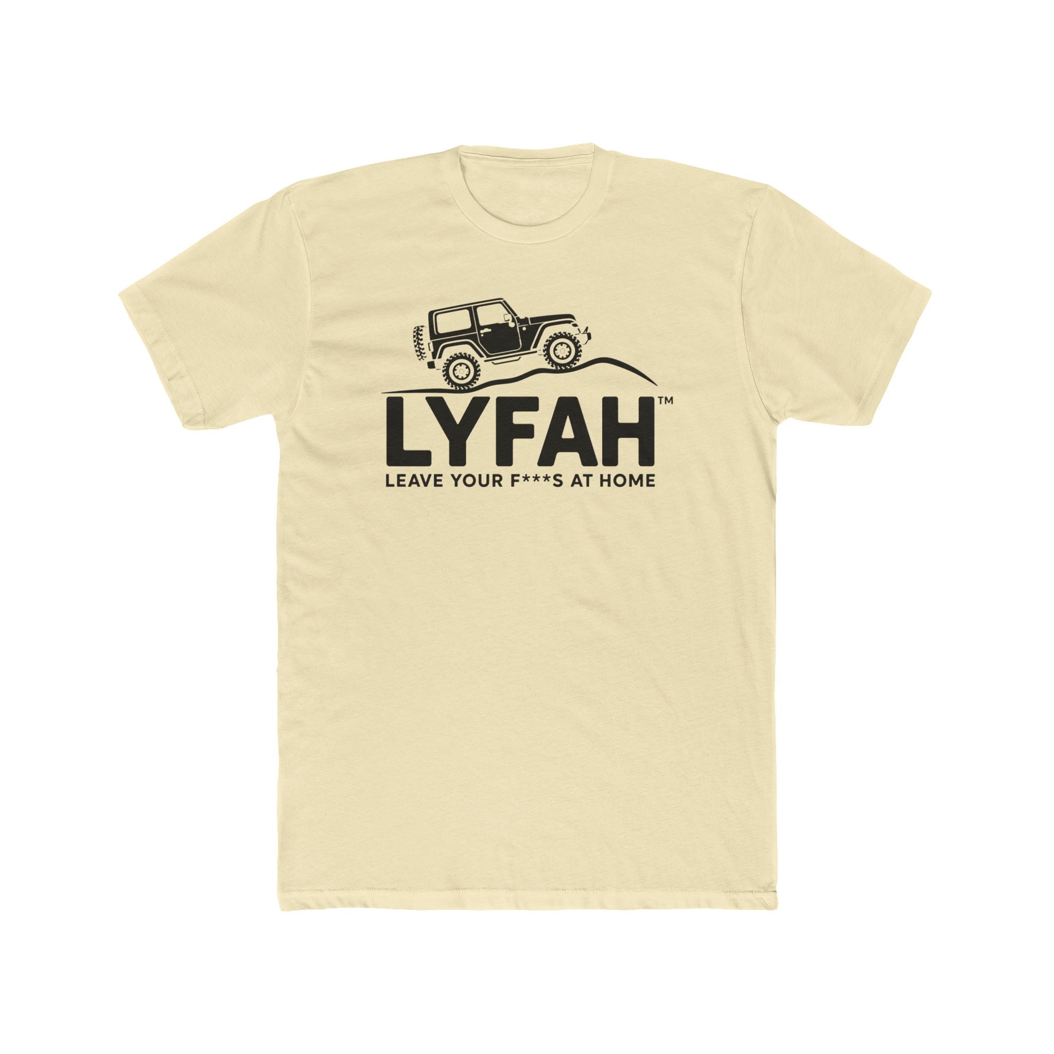 LYFAH Off-Road 4X4 T‑Shirt — "Leave Your F***s at Home" Adventure Tee