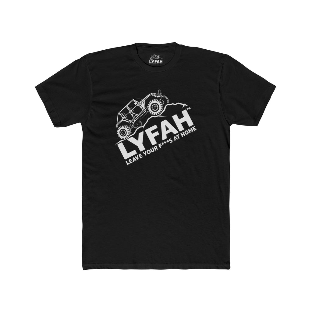 Men's black LYFAH 4x4 Tee