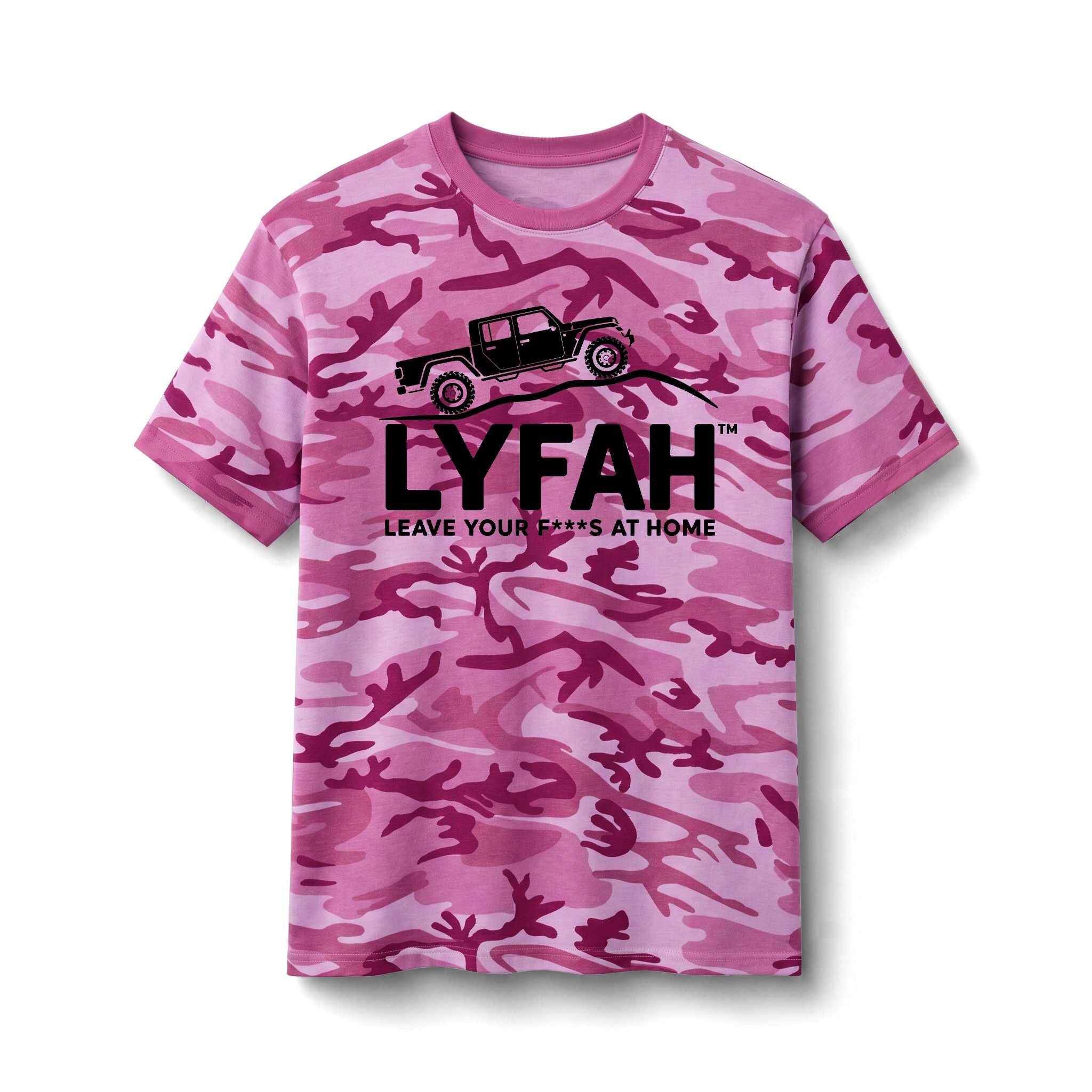 Men's LYFAH 4X4 Camo Tee-4 Camo choices