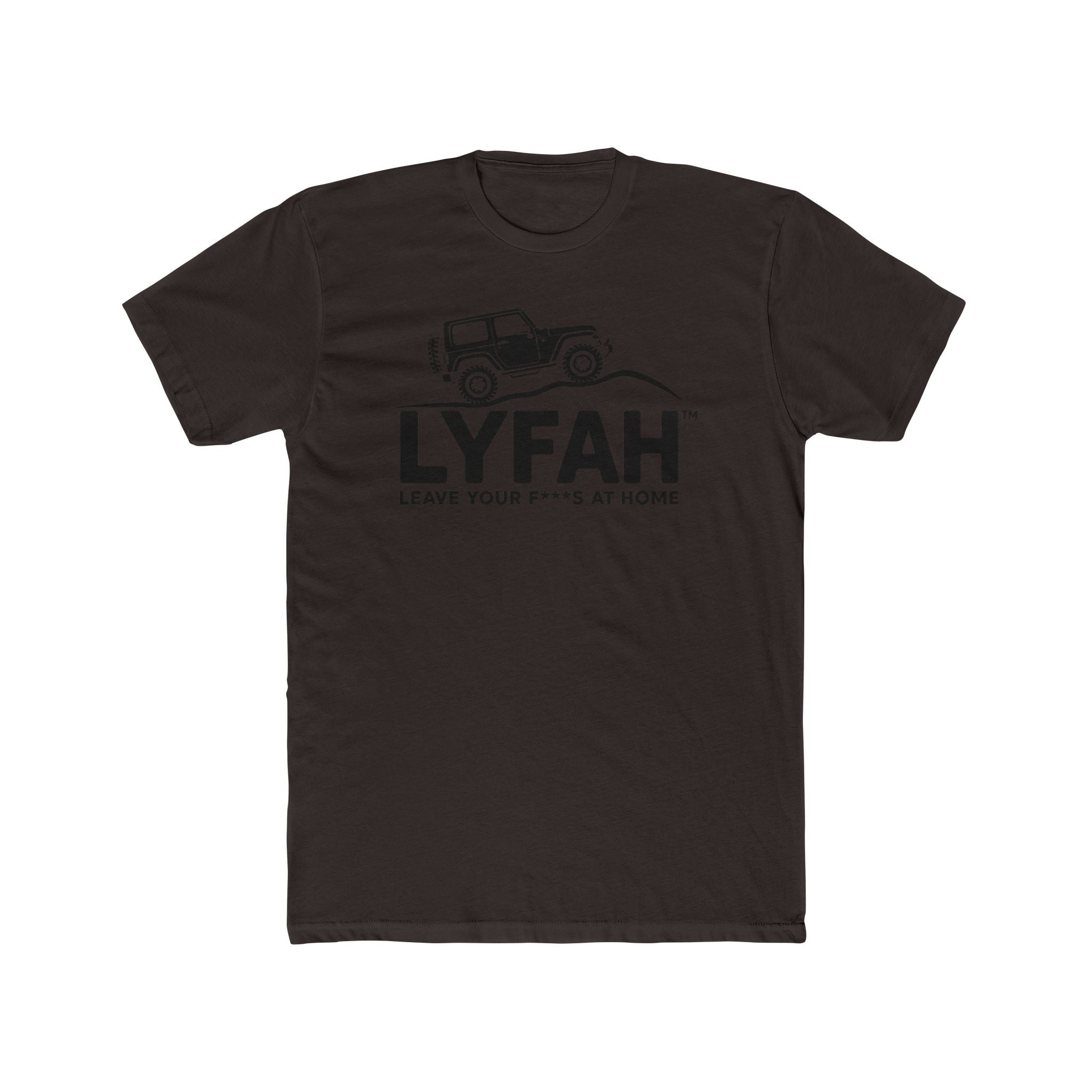 LYFAH Off-Road 4X4 T‑Shirt — "Leave Your F***s at Home" Adventure Tee