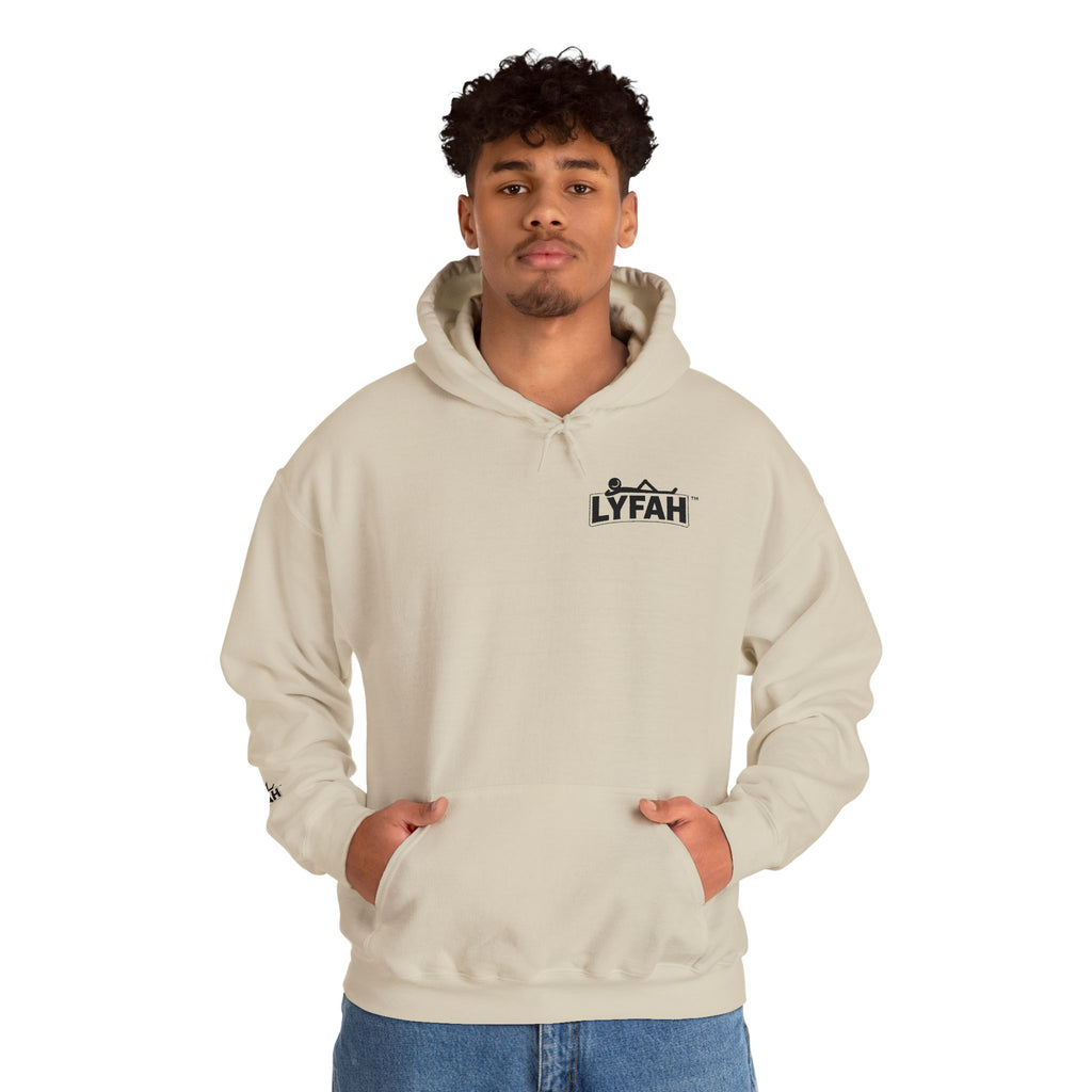 Lyfah 'Leave Your F***s at Home' Hoodie — Minimal Streetwear Pullover