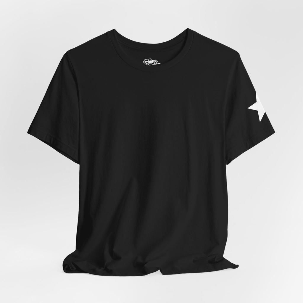 Men's 4x4 Back Graphic Jersey Short Sleeve Tee by LYFAH