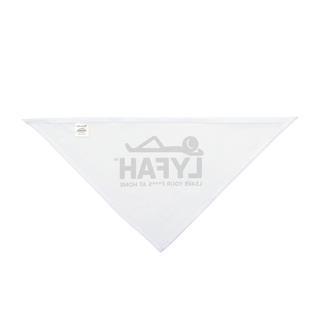 Pet Bandana — LYFAH 'Leave Your F***S At Home' Graphic