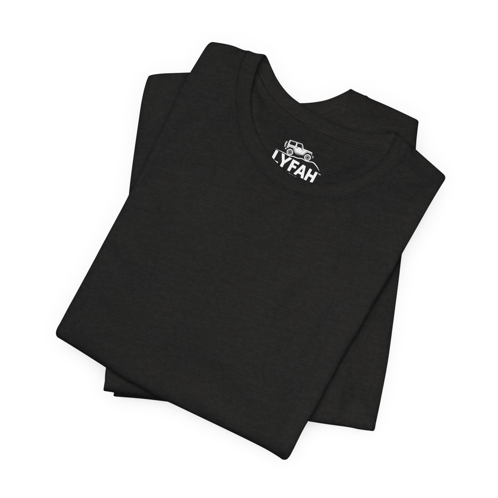 Men's 4x4 Back Graphic Jersey Short Sleeve Tee by LYFAH