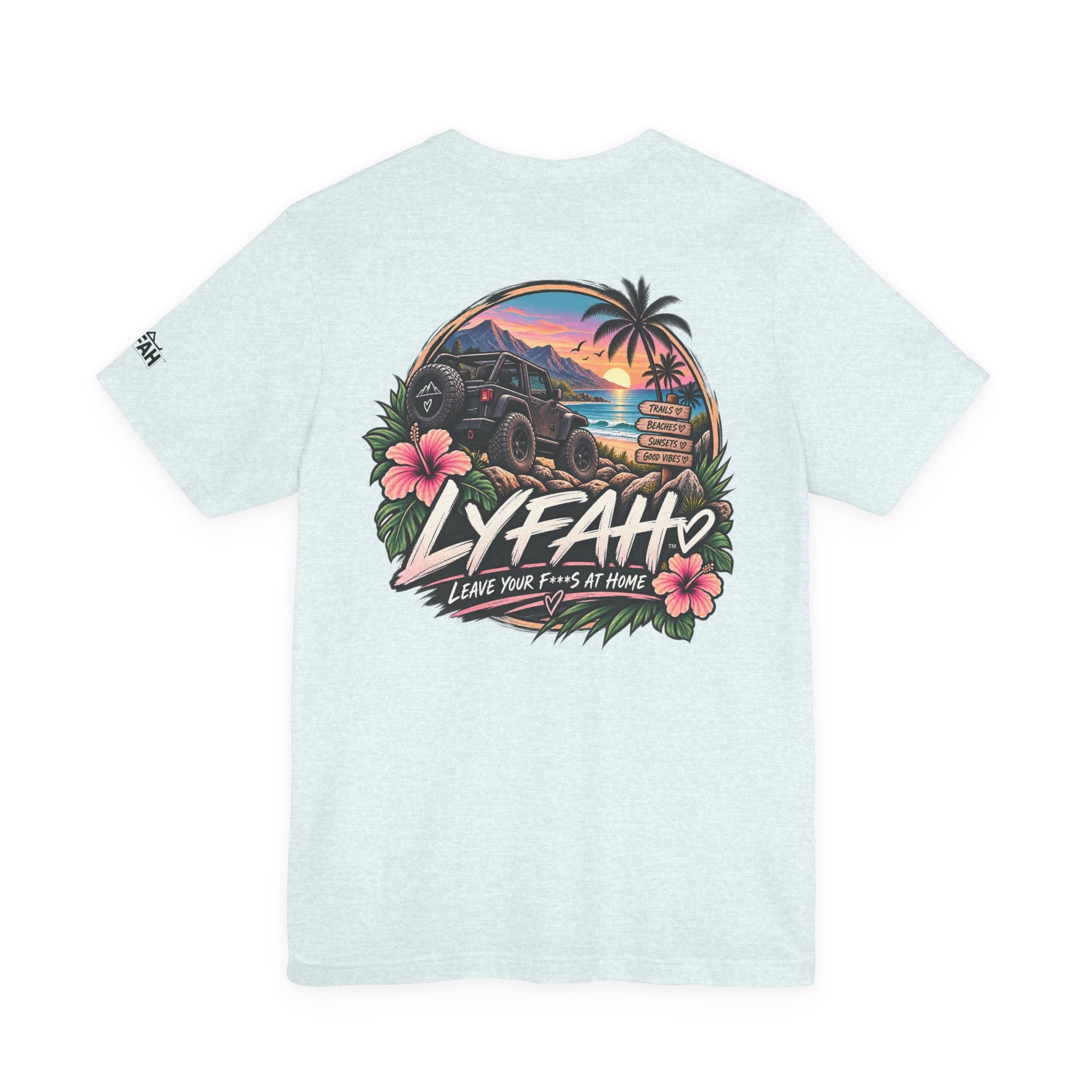 Women's LYFAH 4x4 Back Graphic Short Sleeve Tee