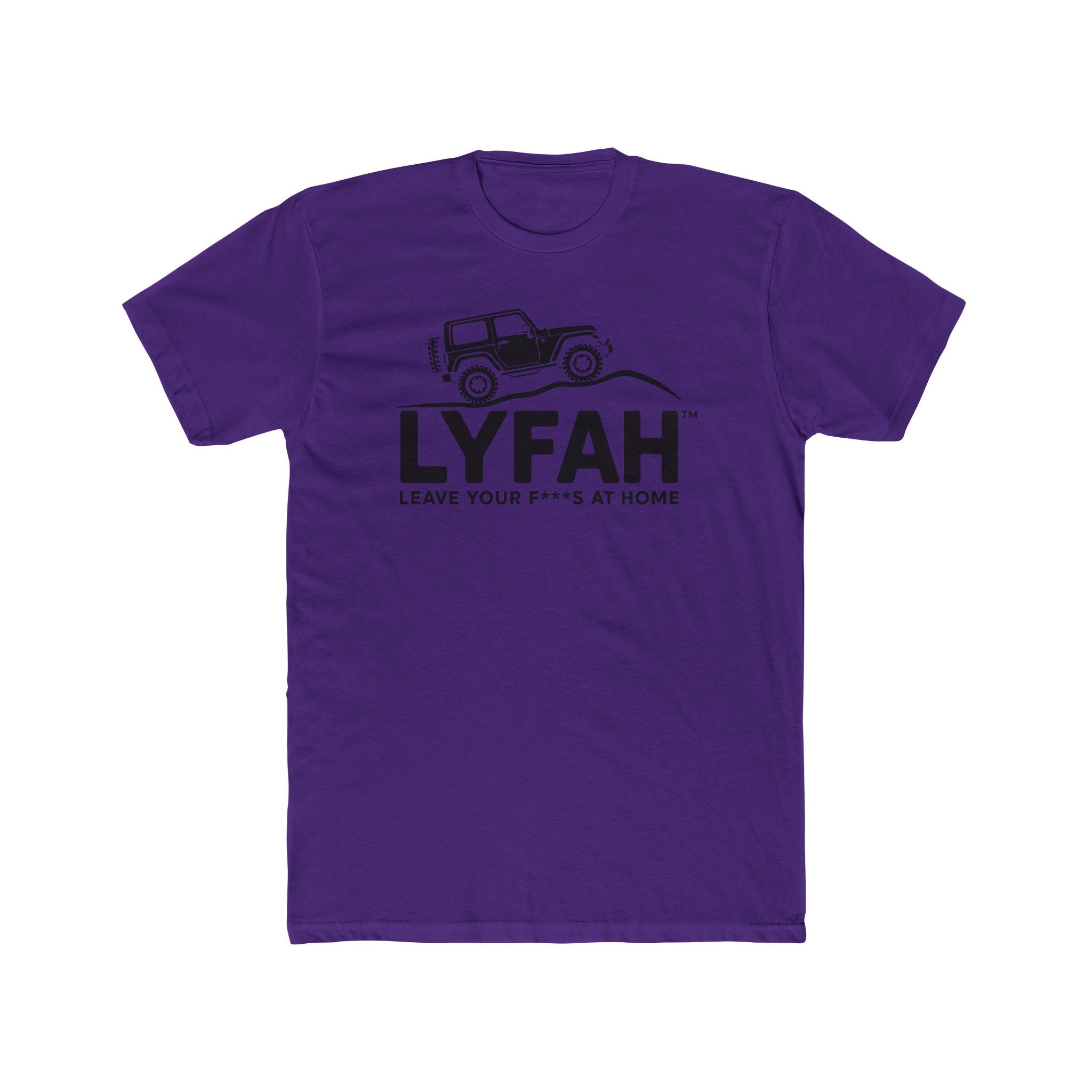 LYFAH Off-Road 4X4 T‑Shirt — "Leave Your F***s at Home" Adventure Tee