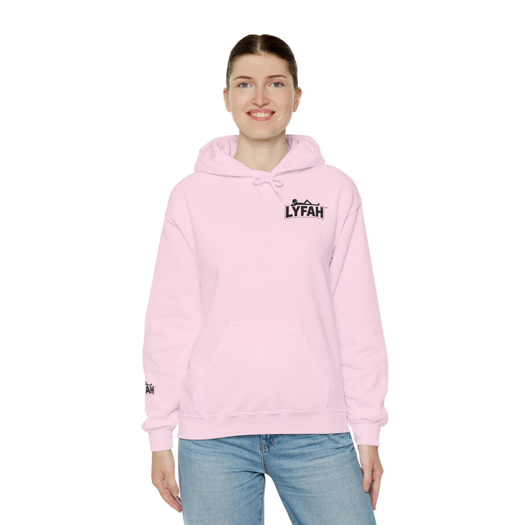 Lyfah 'Leave Your F***s at Home' Hoodie — Minimal Streetwear Pullover