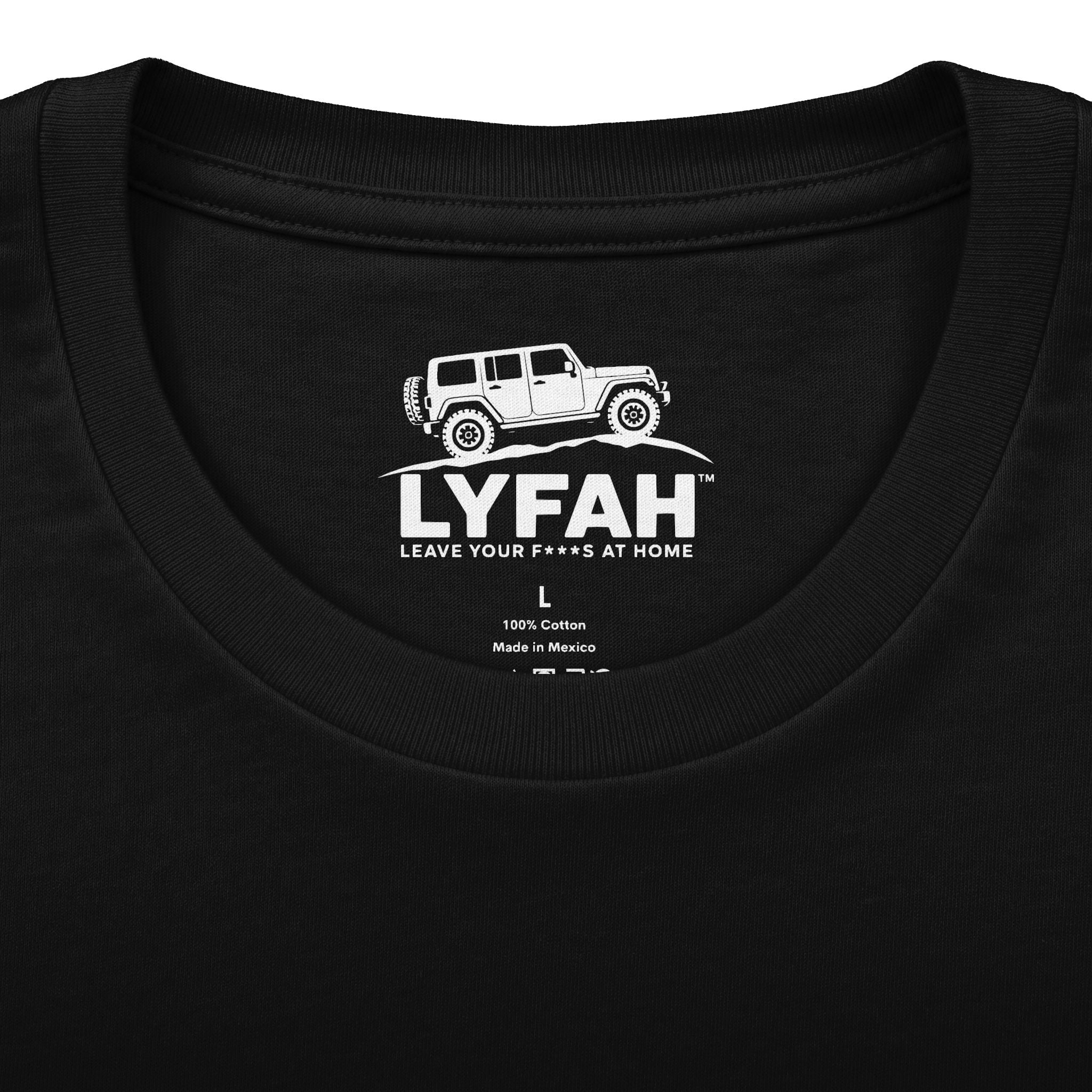 Men's Cotton 4x4 LYFAH tee- Leave Your F***s At Home