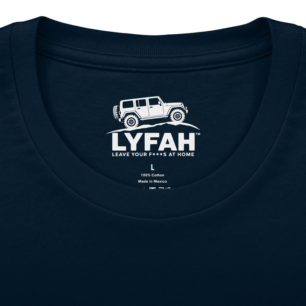 Men's Cotton 4x4 LYFAH tee- Leave Your F***s At Home