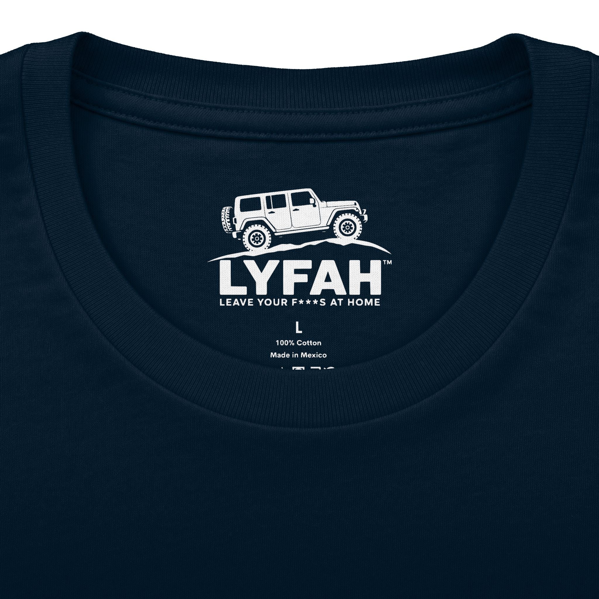 Men's Cotton 4x4 LYFAH tee- Leave Your F***s At Home