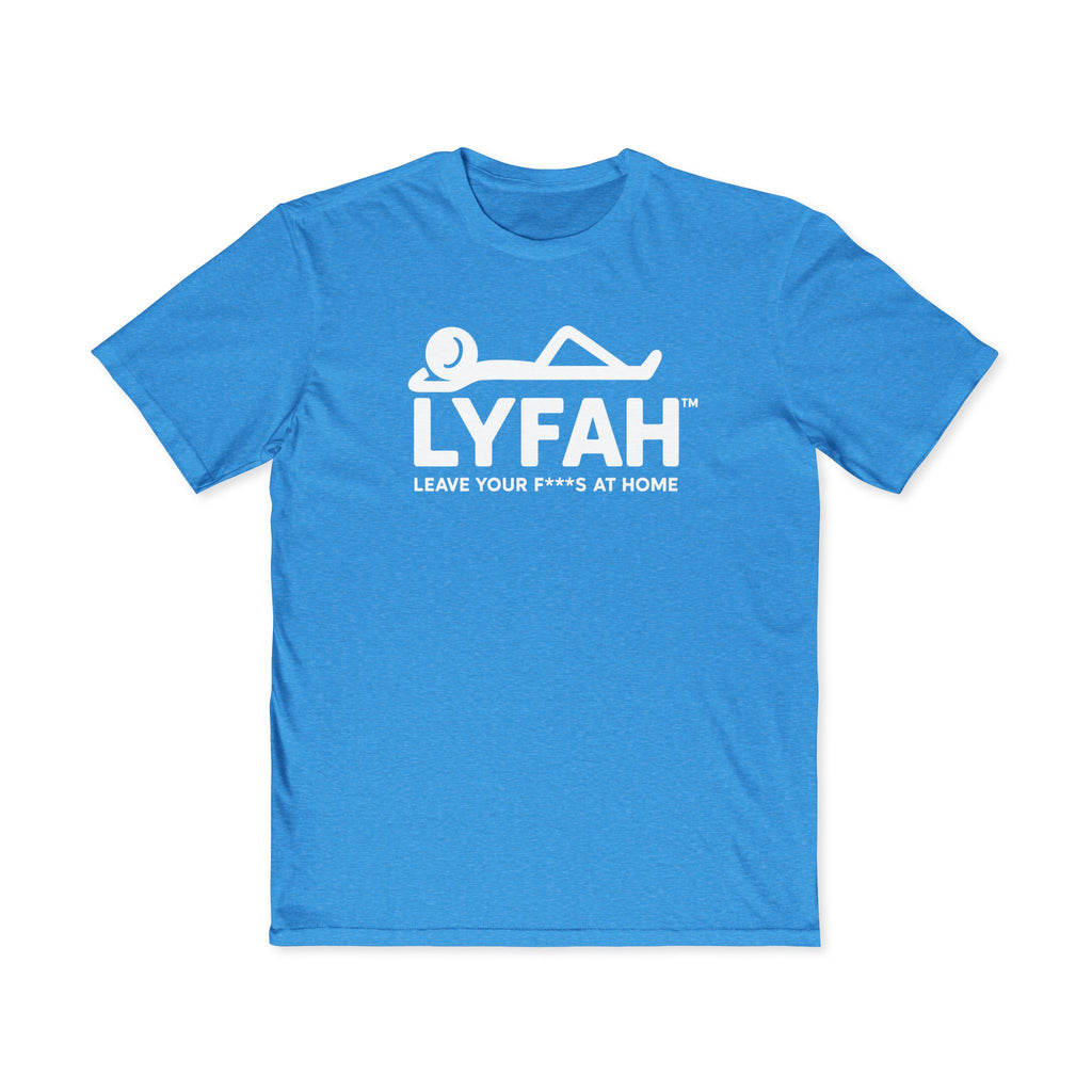Men's LYFAH - Leave Your F***s At Home Graphic Tee — Funny Casual Shirt for Dad, Husband & Groomsmen
