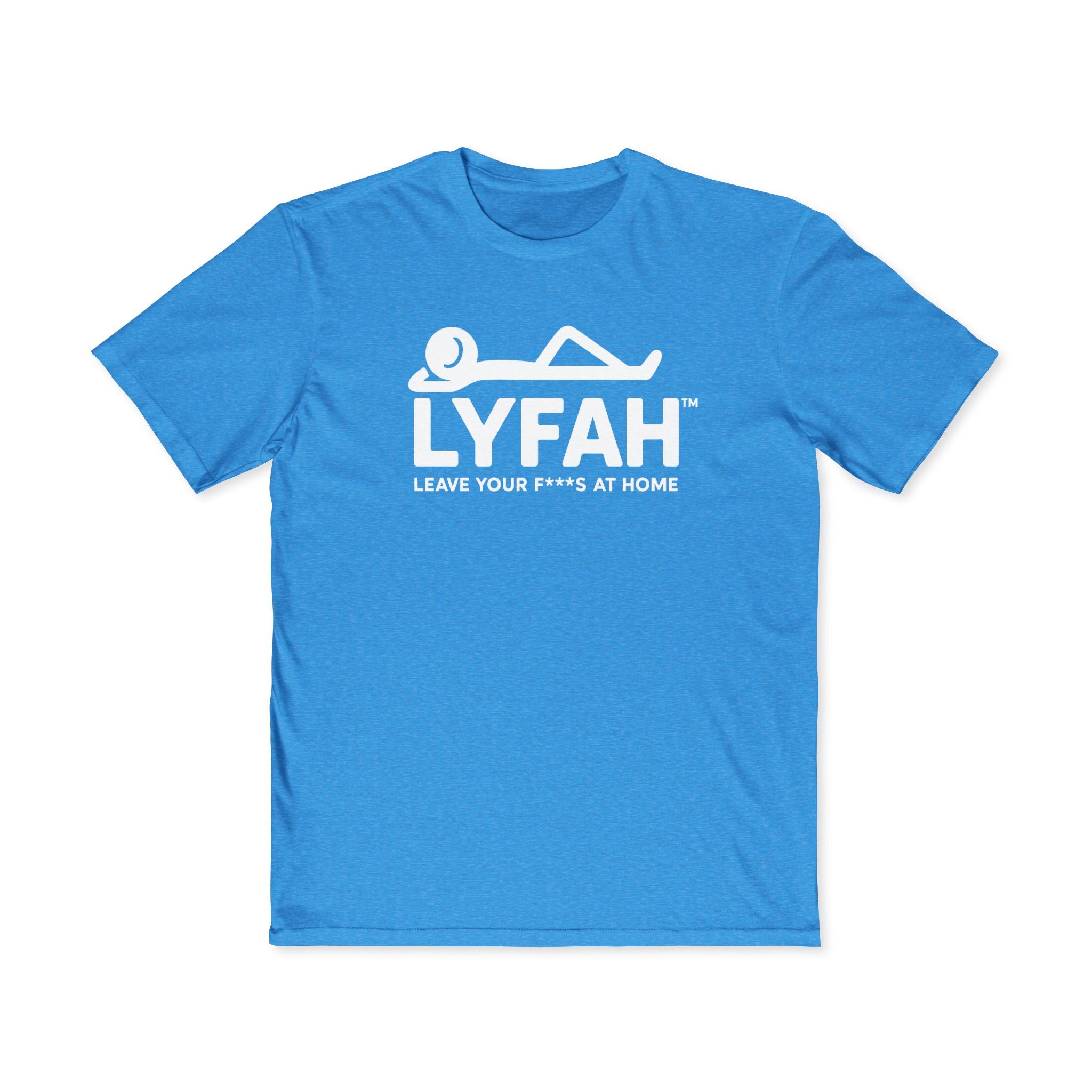 Men's LYFAH - Leave Your F***s At Home Graphic Tee — Funny Casual Shirt for Dad, Husband & Groomsmen
