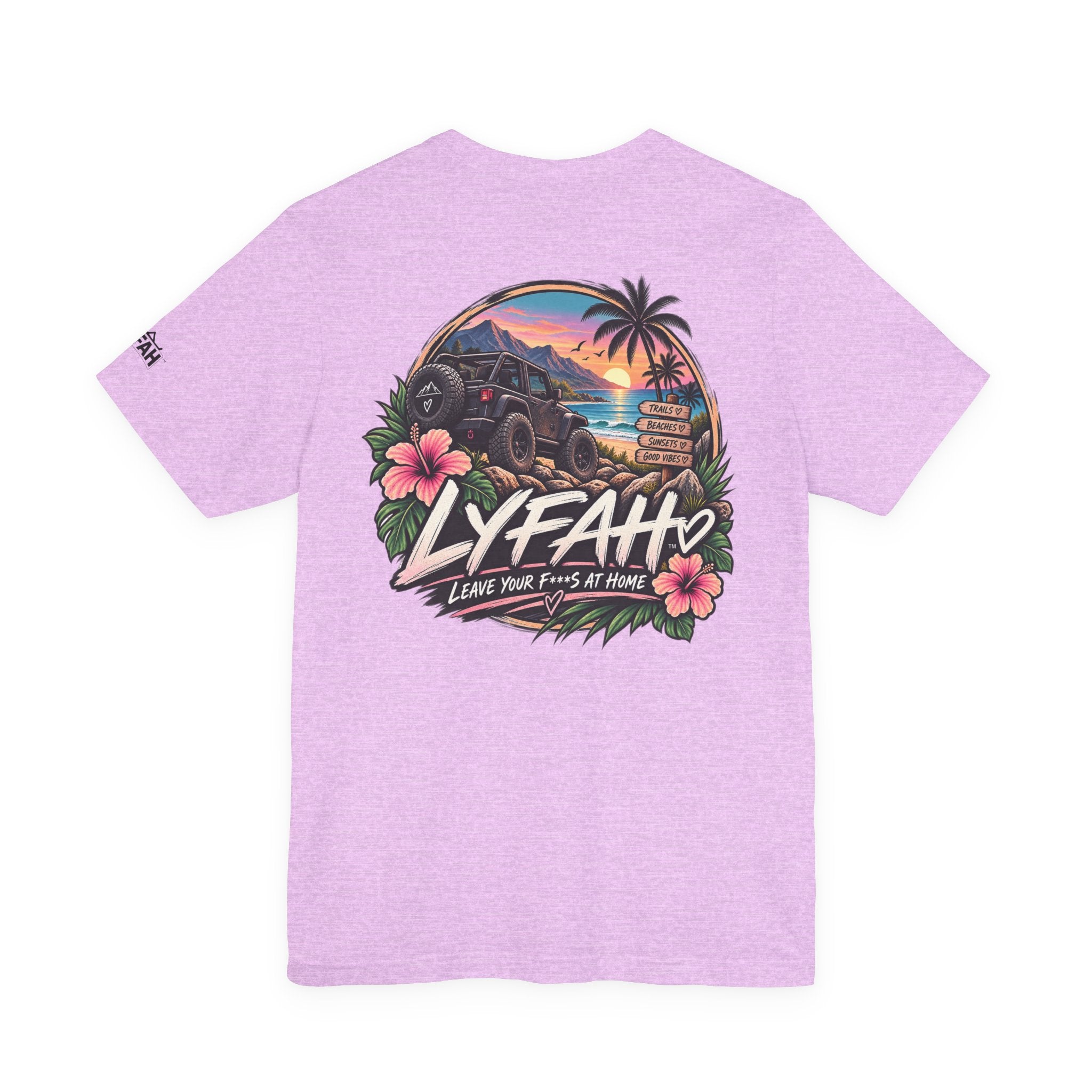 Women's LYFAH 4x4 Back Graphic Short Sleeve Tee
